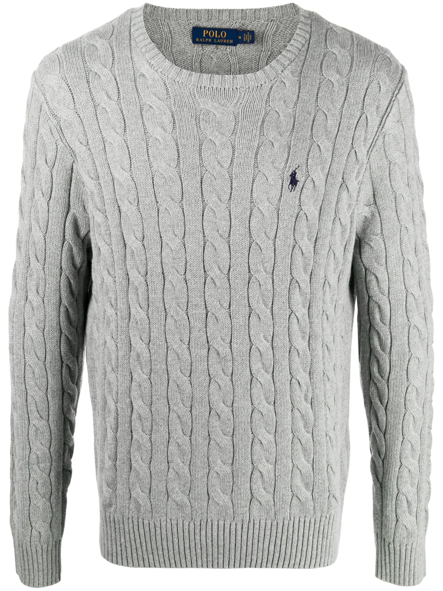 cable knit knitted sweatshirt