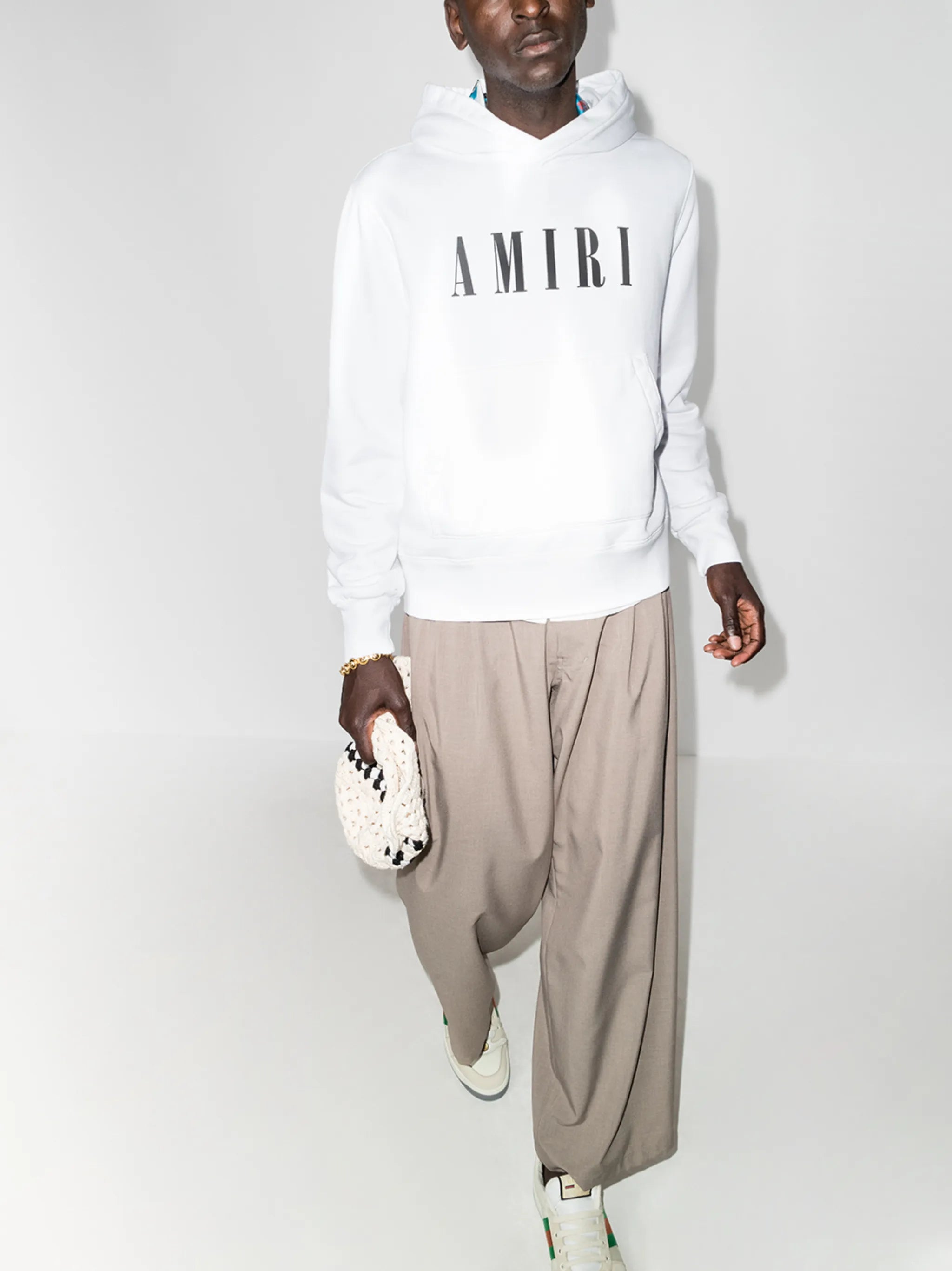 Core Logo cotton hoodie