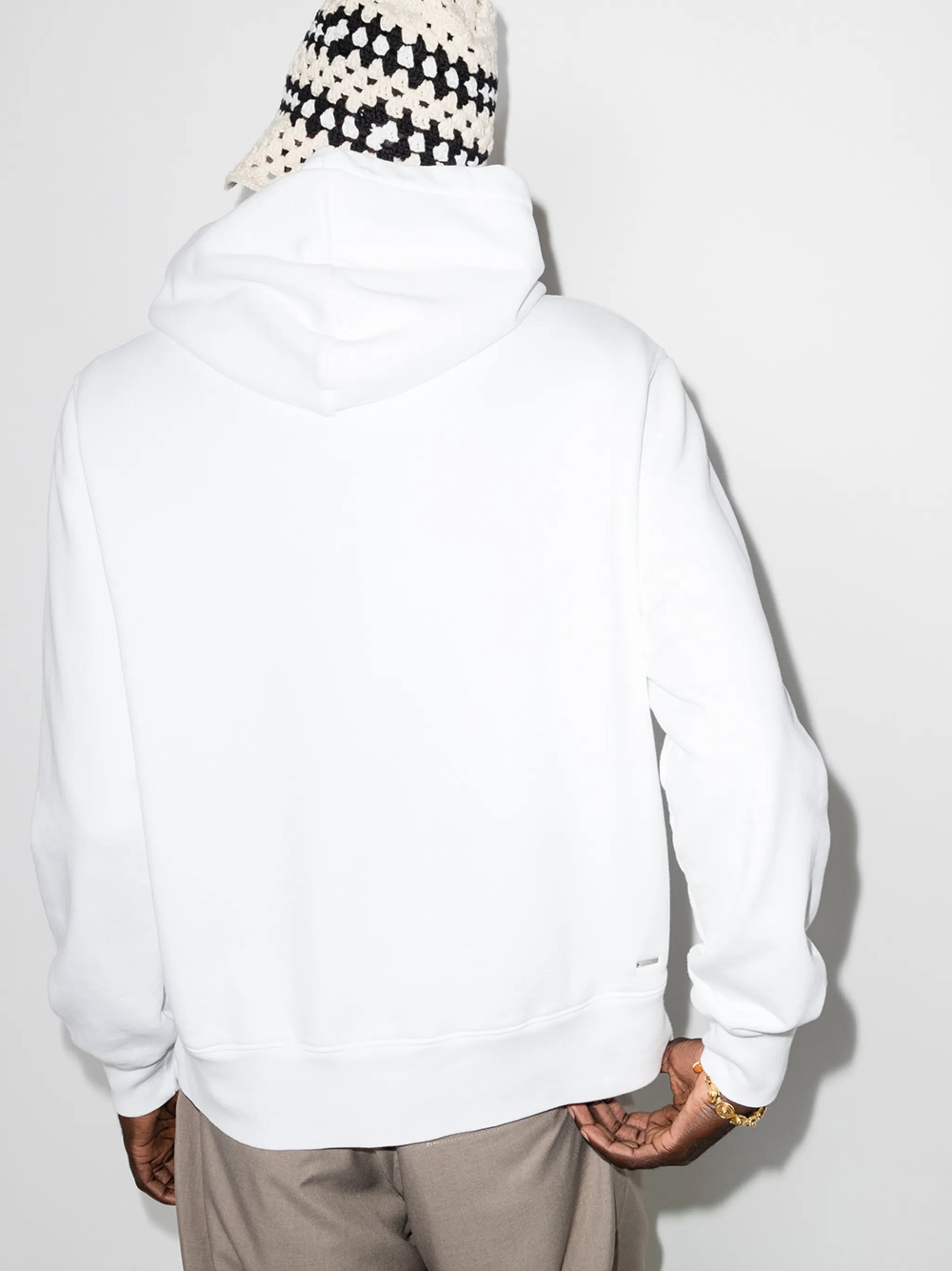 Core Logo cotton hoodie