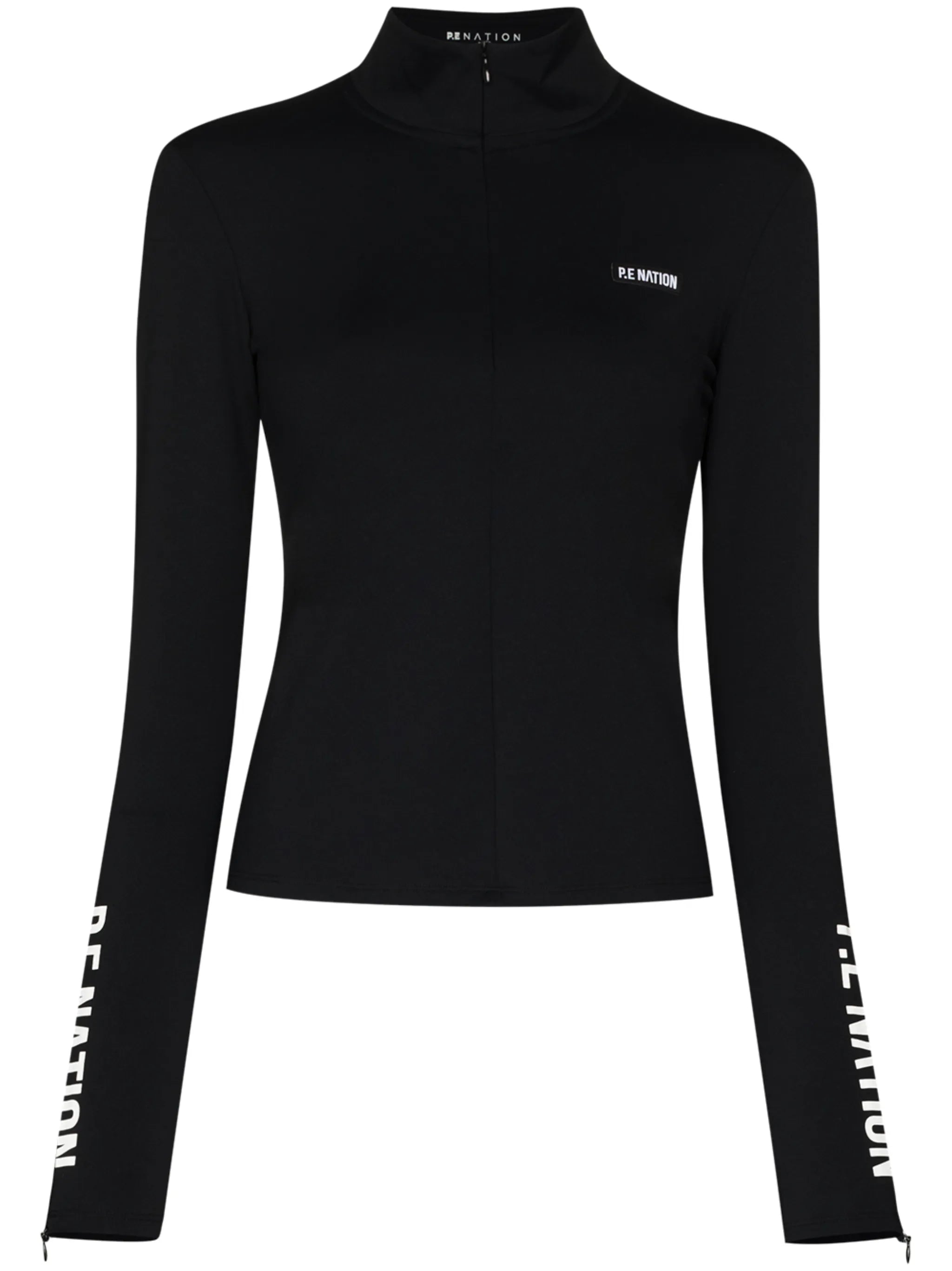 Run half-zip base layer top