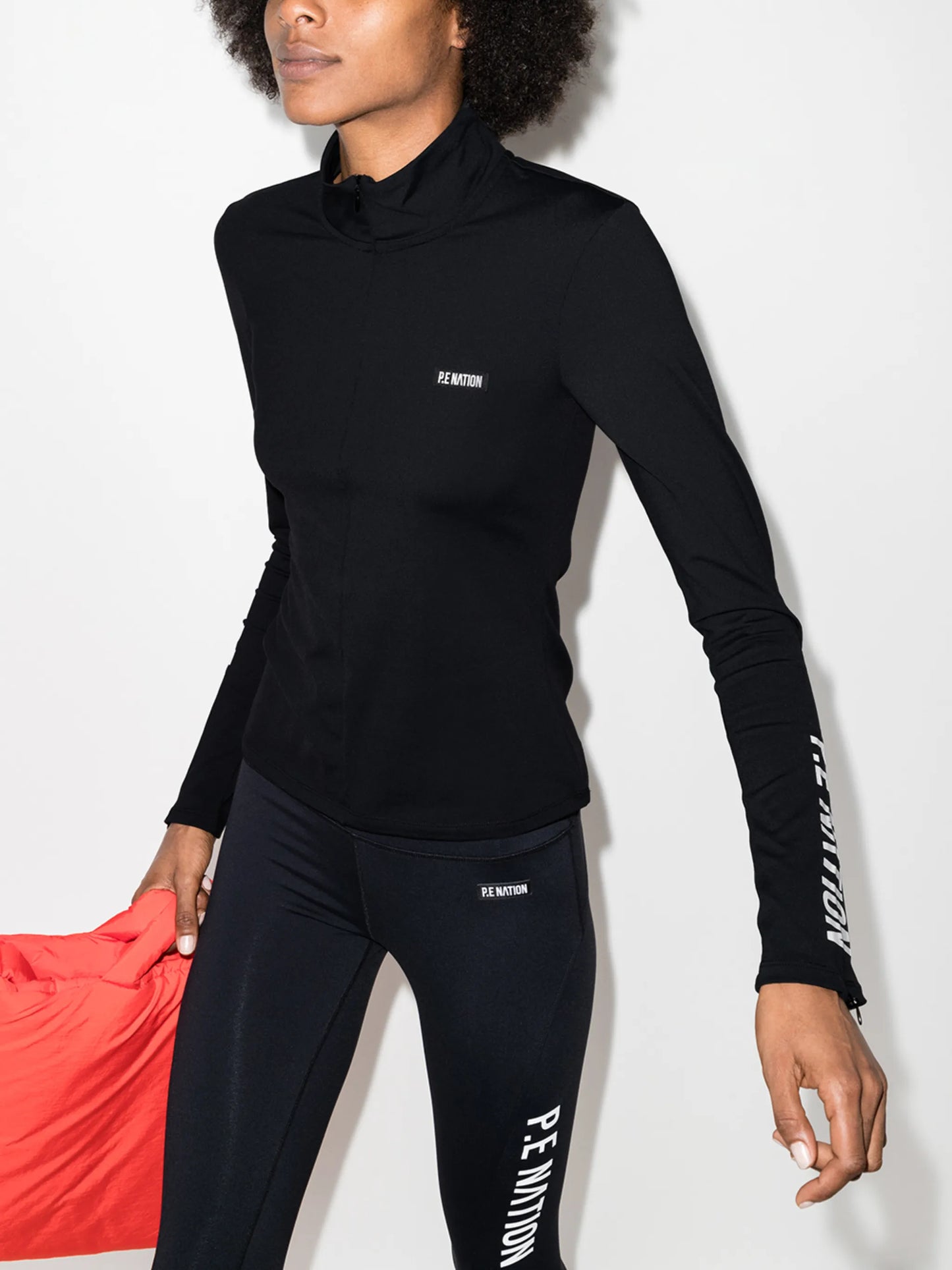 Run half-zip base layer top