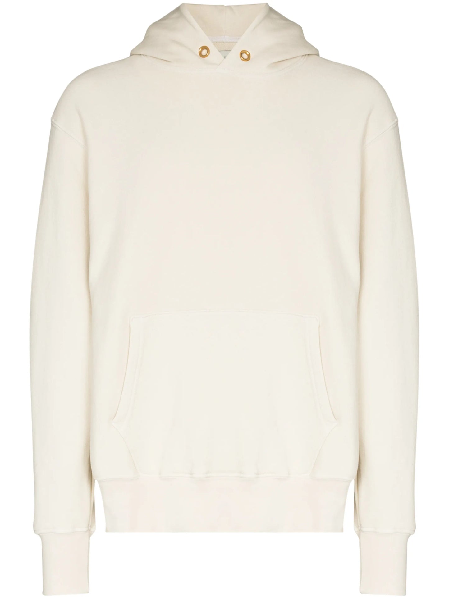 pouch-pocket cotton hoodie
