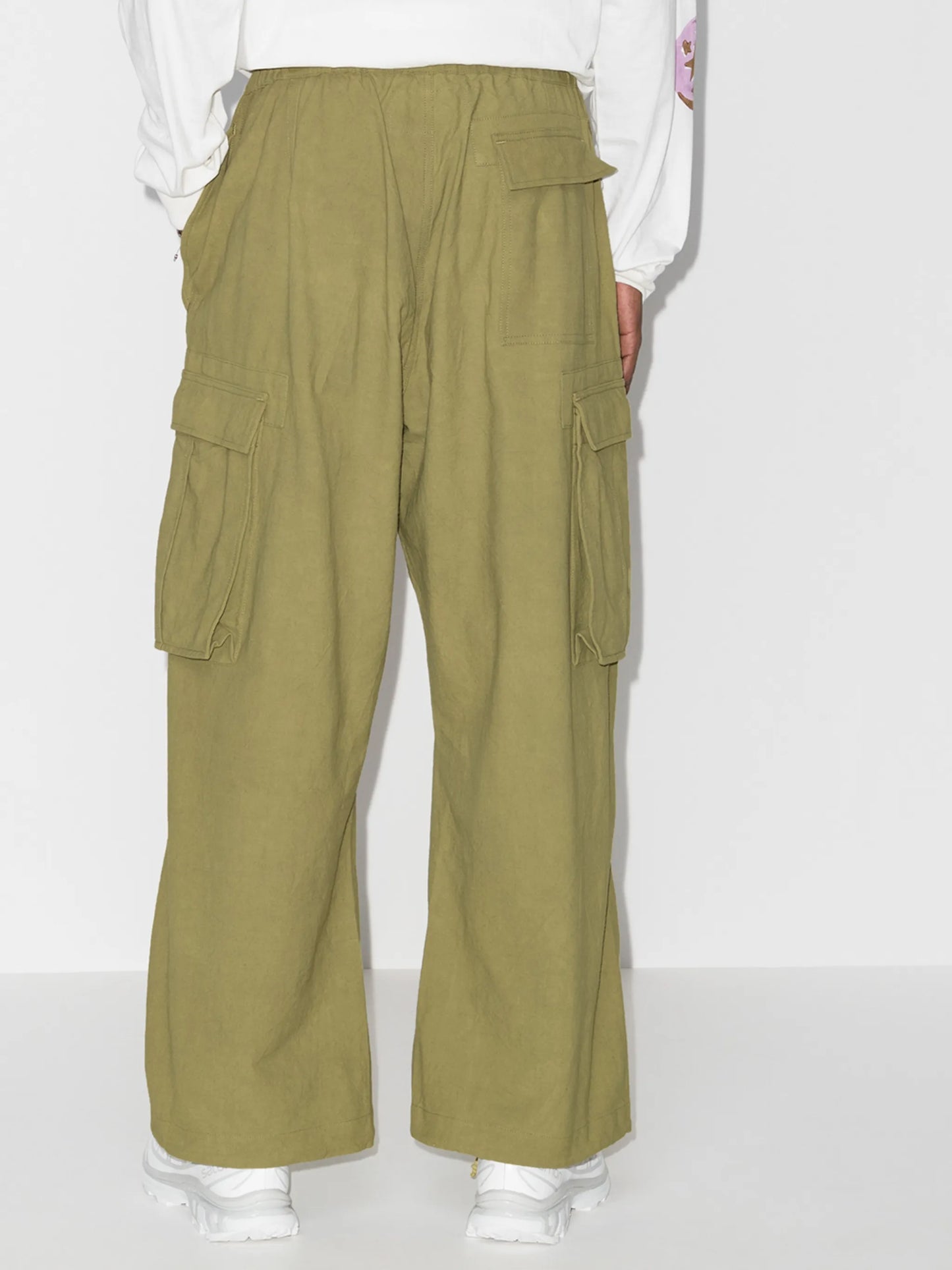 Peace loose-fit trousers