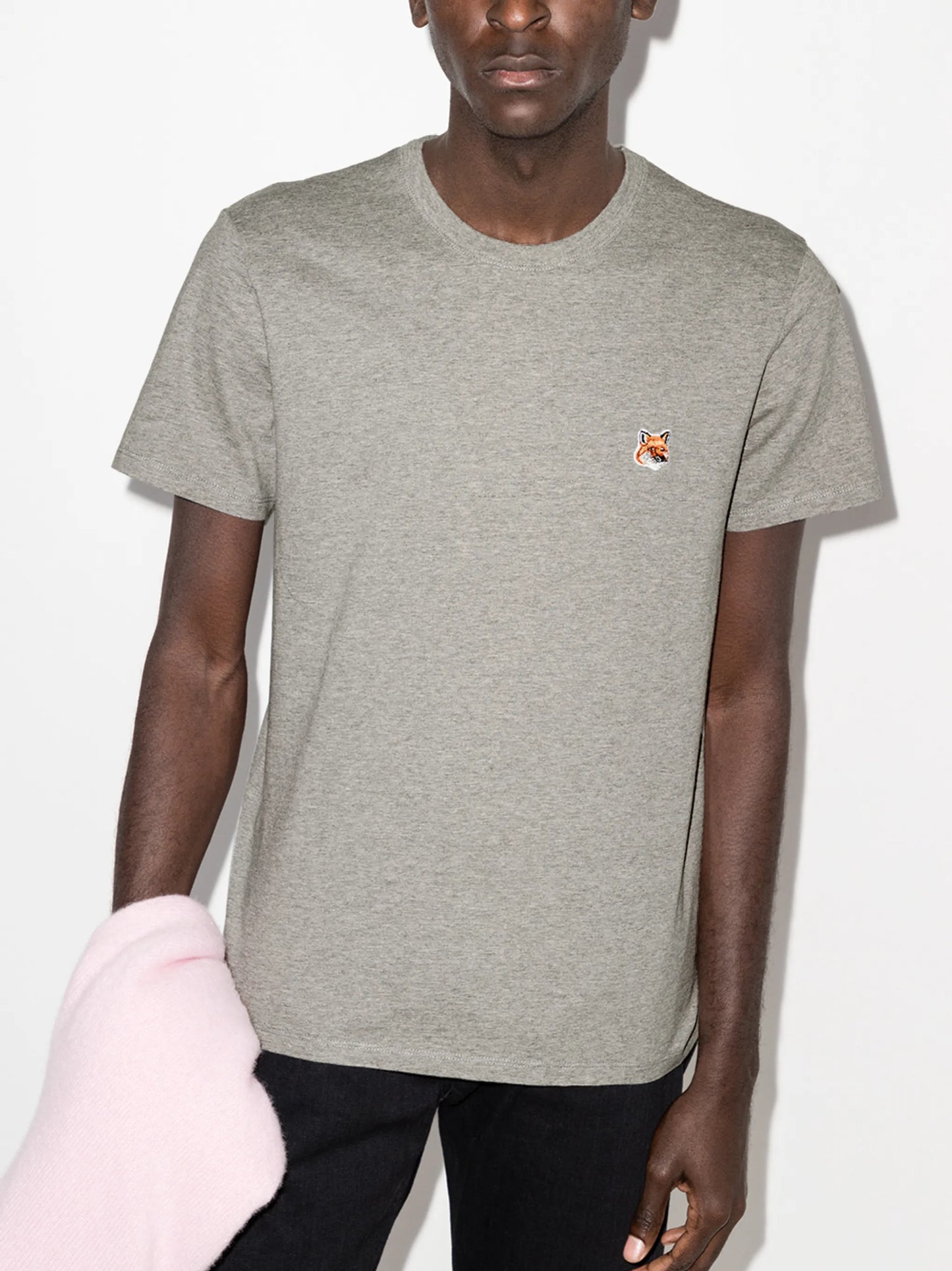 fox-patch T-shirt