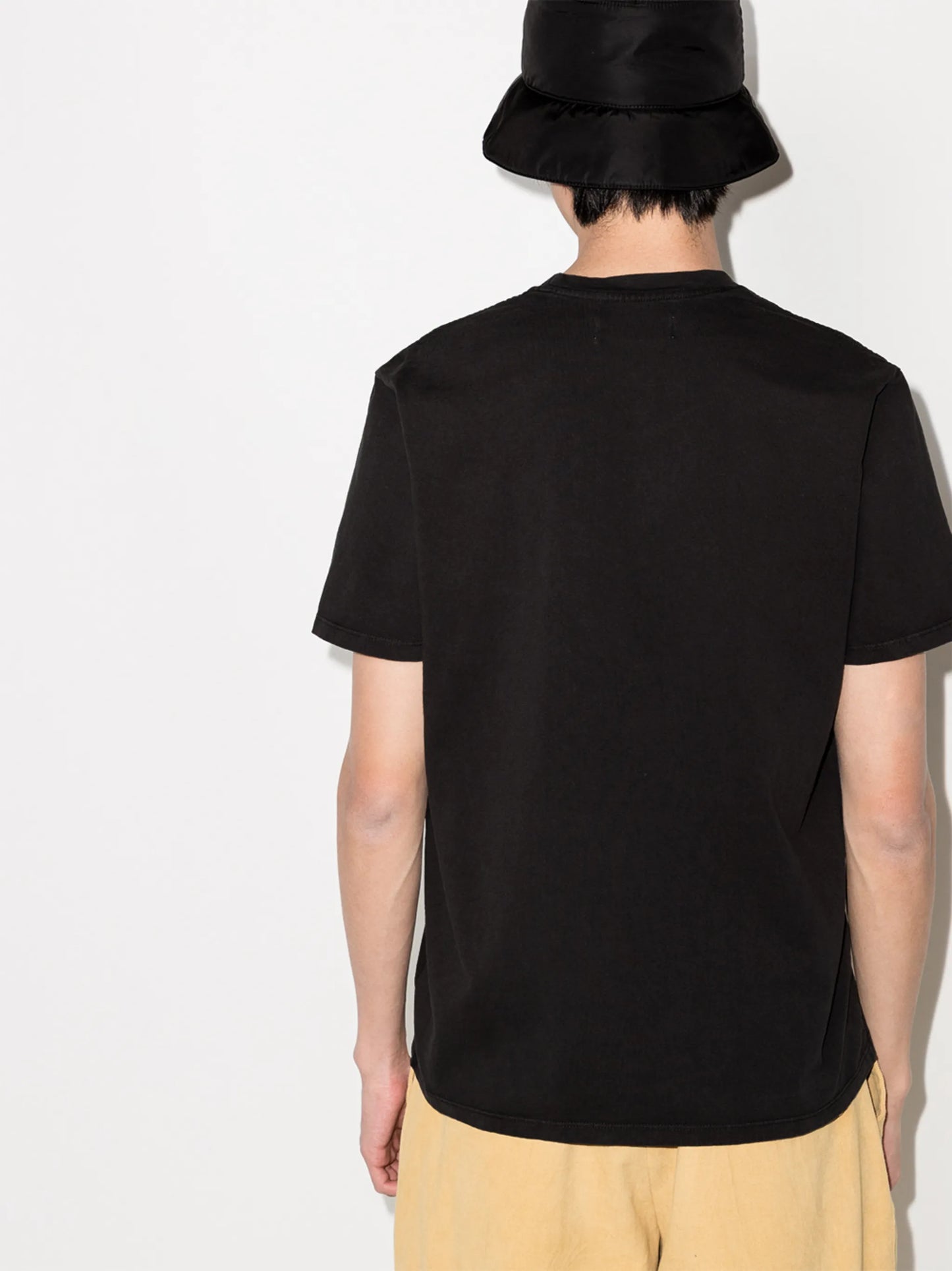 chest pocket cotton T-shirt
