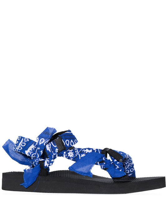 Trekky bandana-print sandals