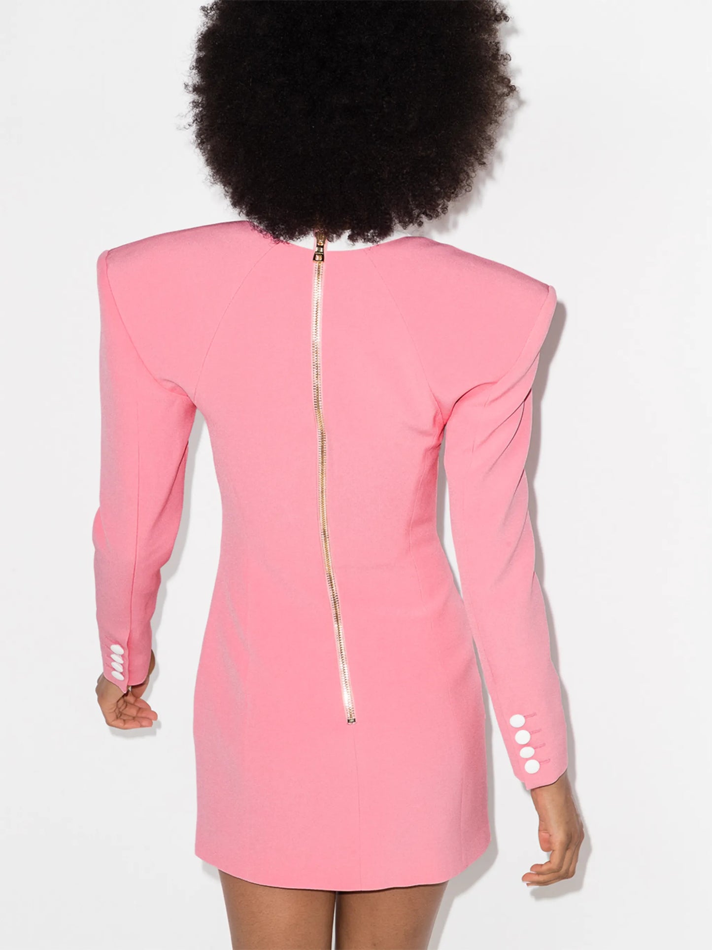 double-breasted blazer dress