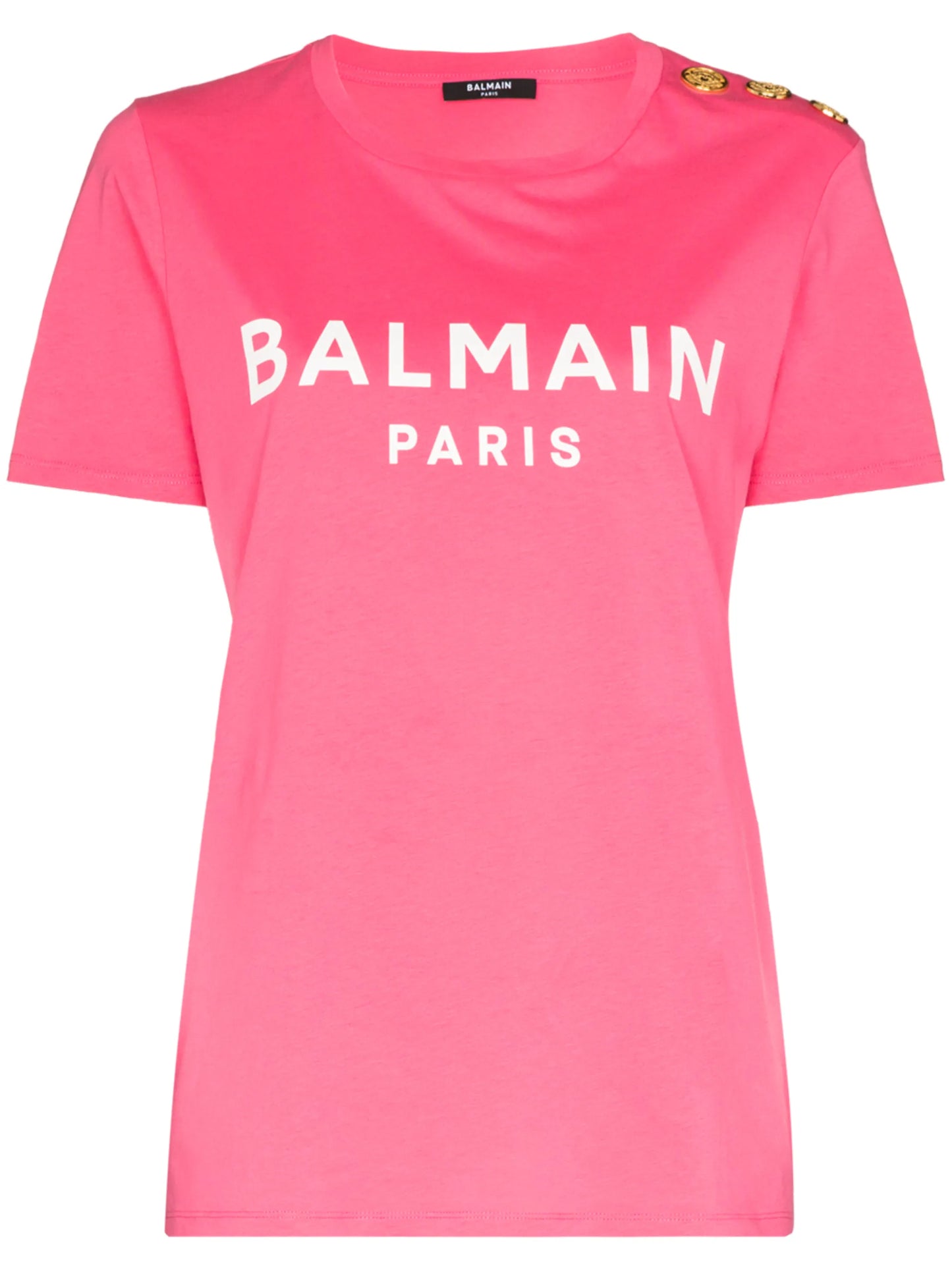 logo print cotton T-shirt