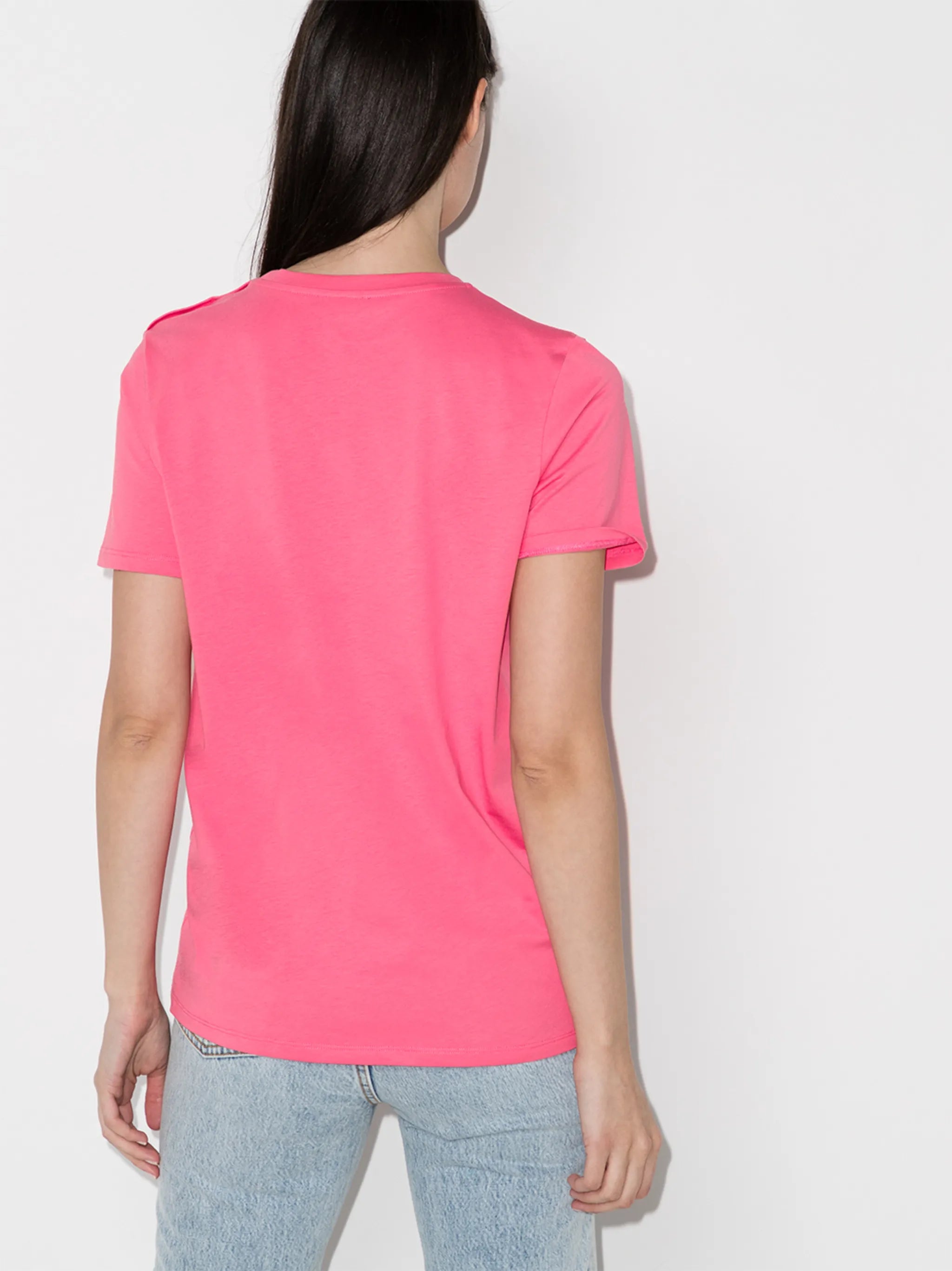 logo print cotton T-shirt