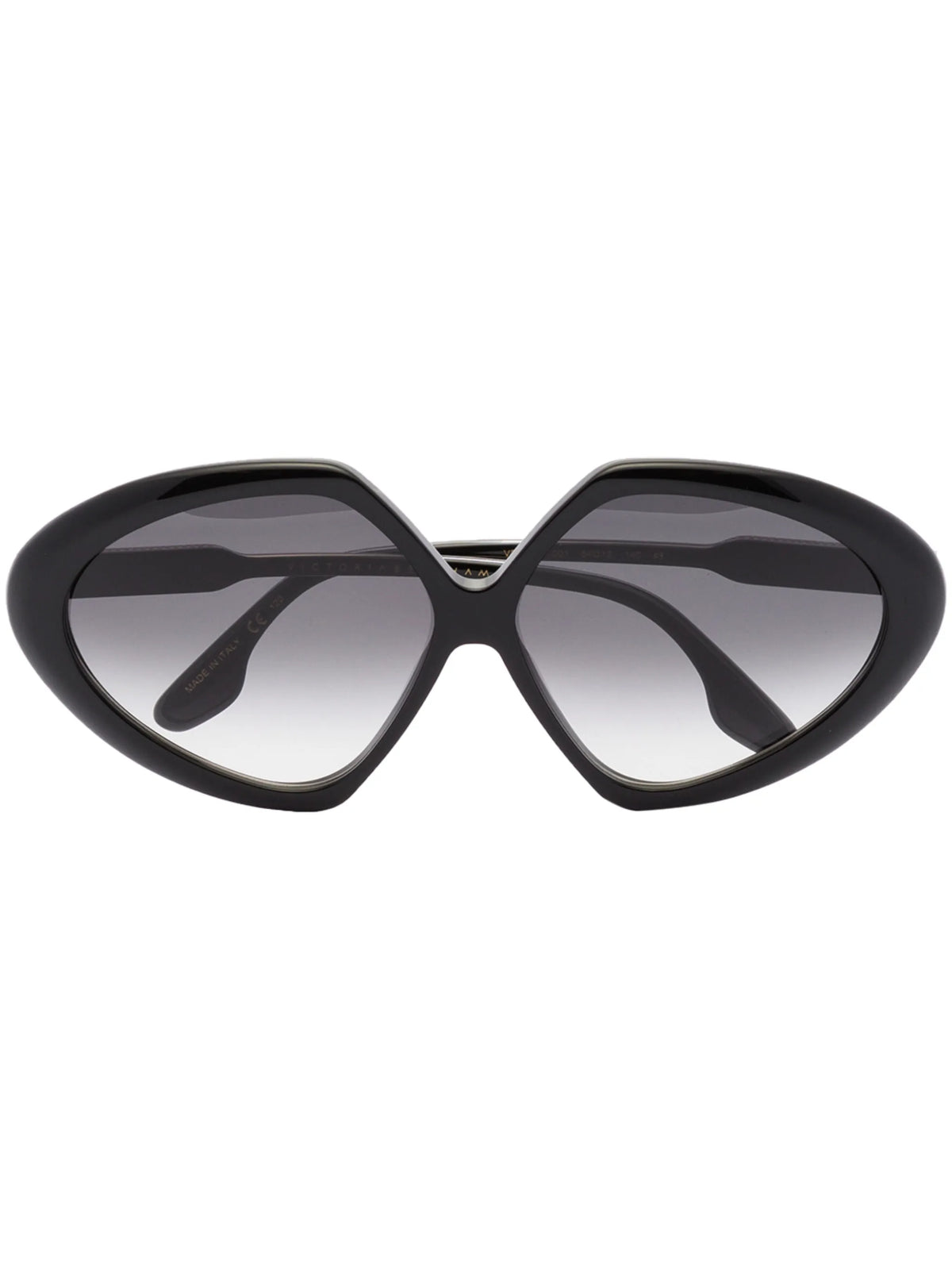 oversized butterfly-frame sunglasses