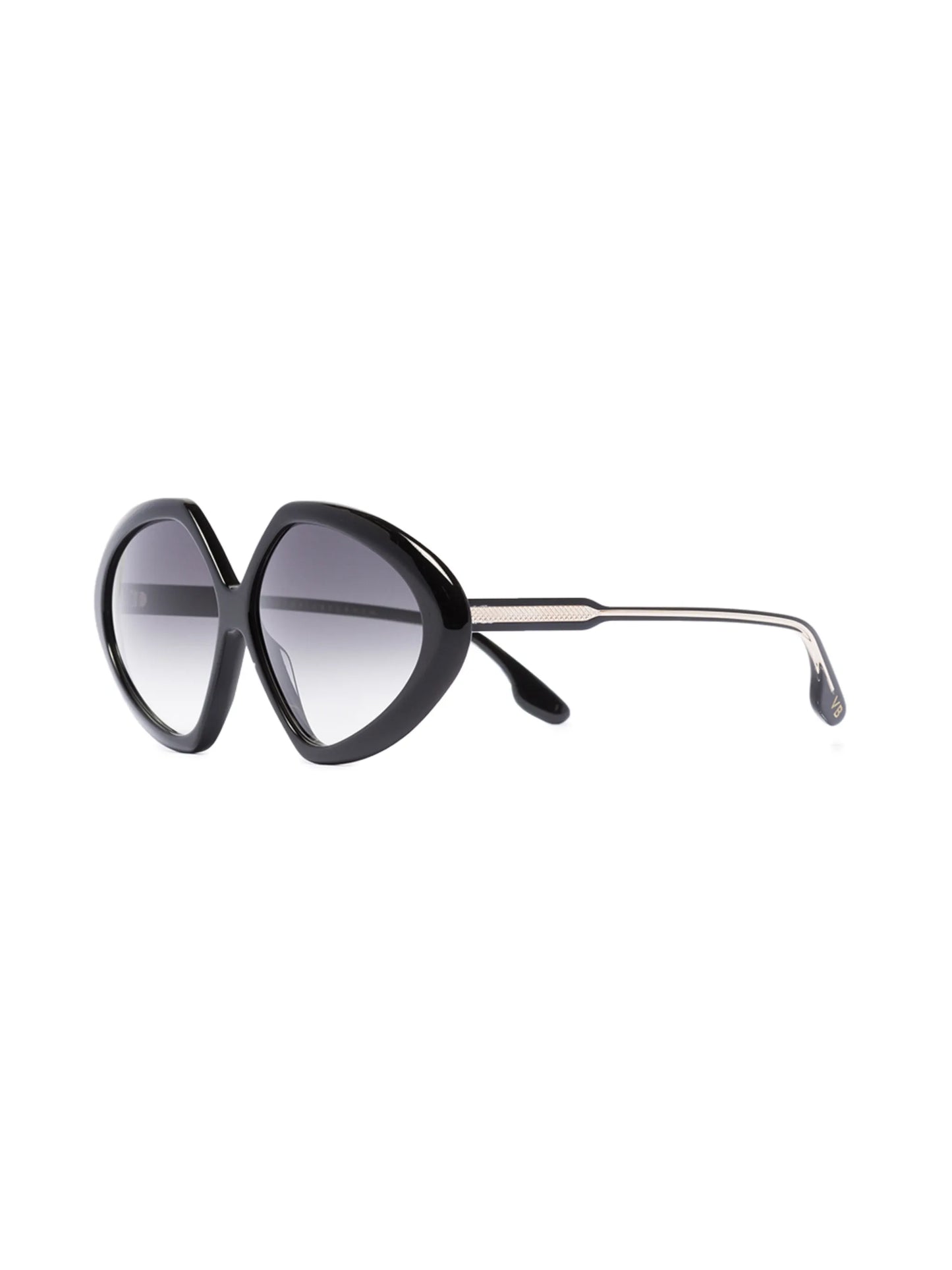 oversized butterfly-frame sunglasses