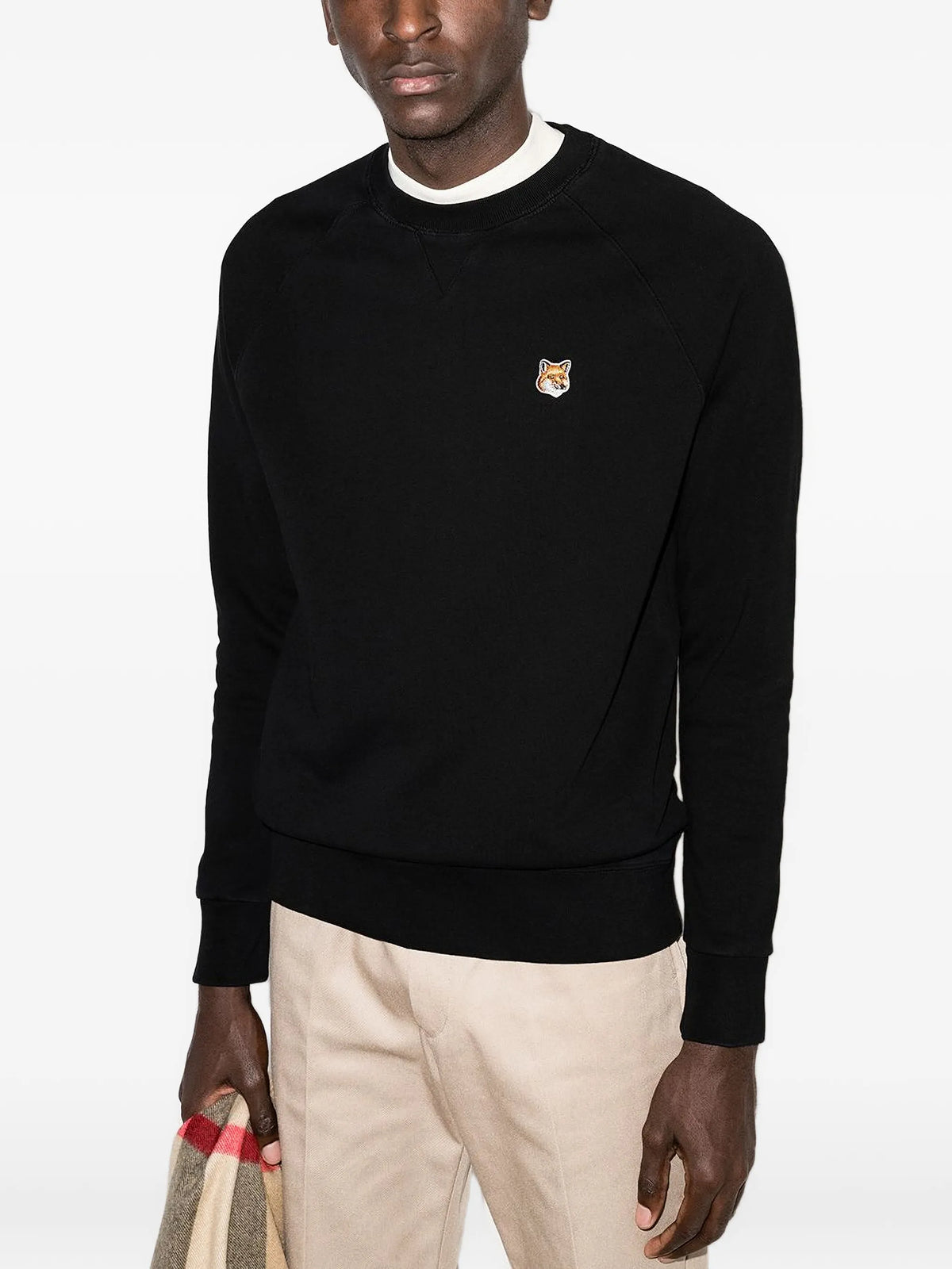 Fox Head patch sweatshirt