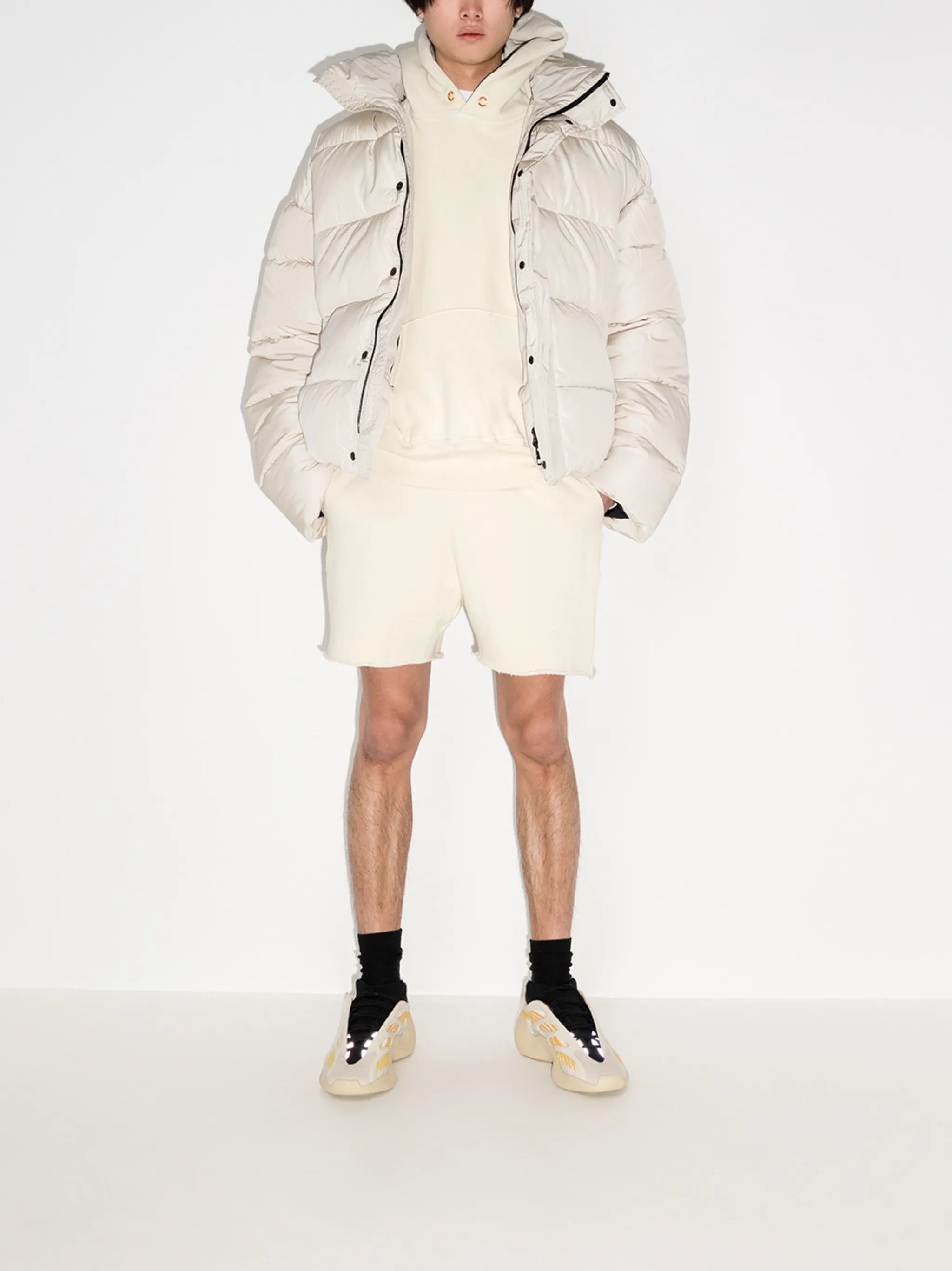 Yacht cotton track shorts