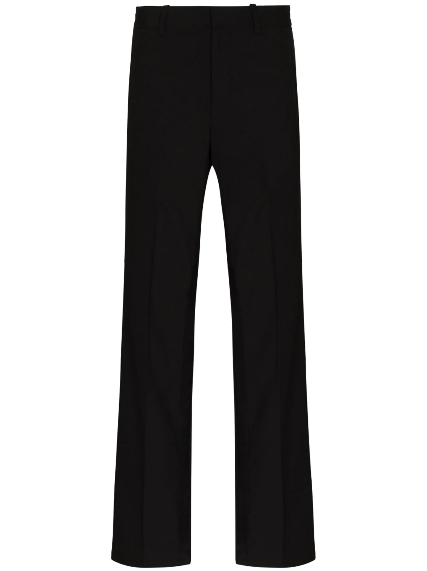 side-stripe straight-leg trousers
