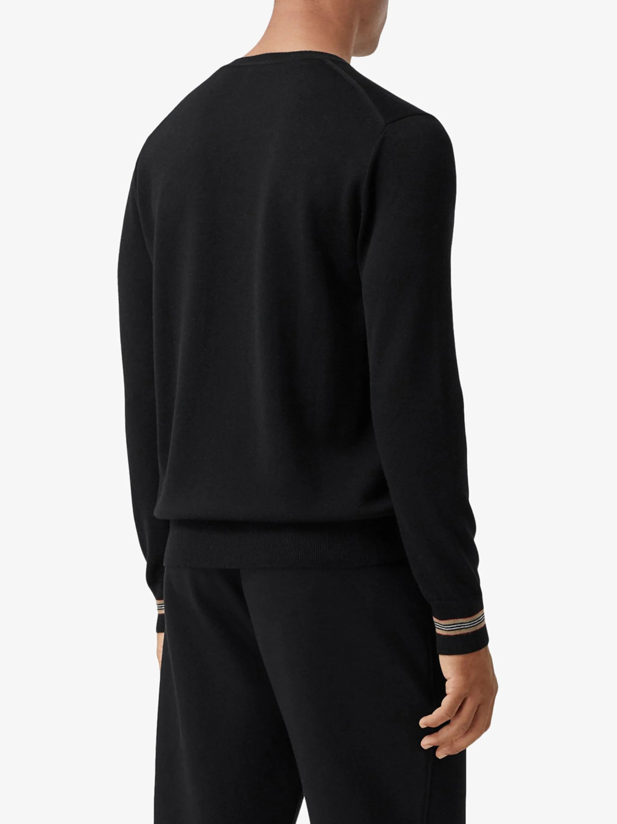 Icon Stripe fine-knit jumper