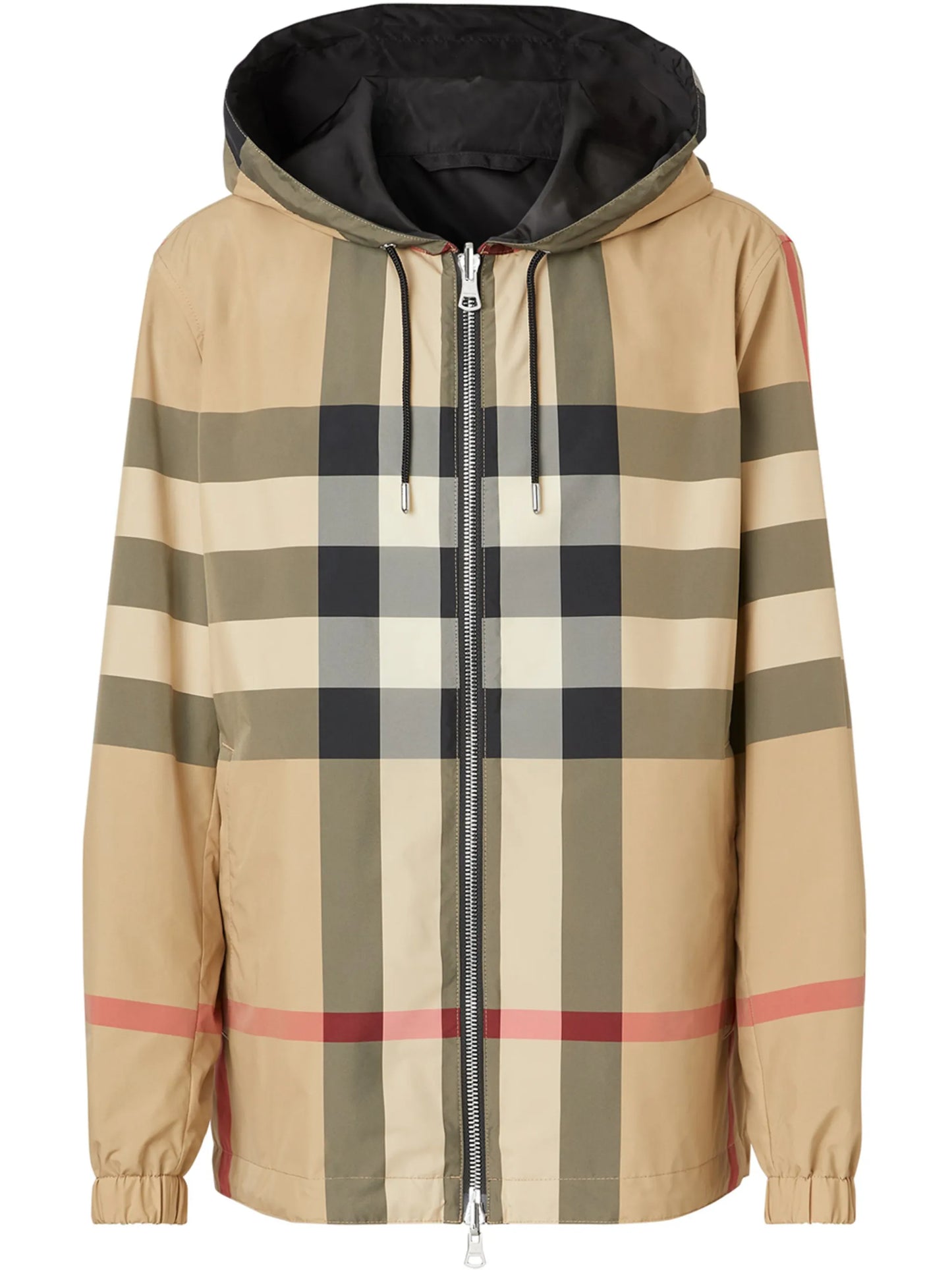 reversible checked jacket