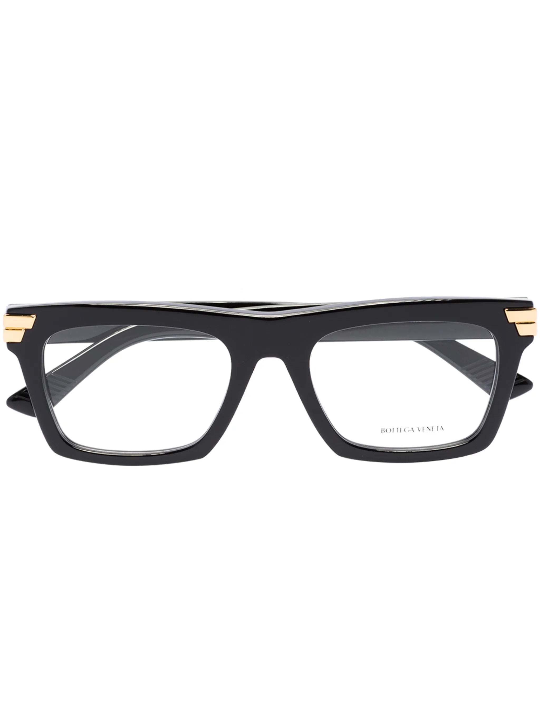 rectangular-frame glasses
