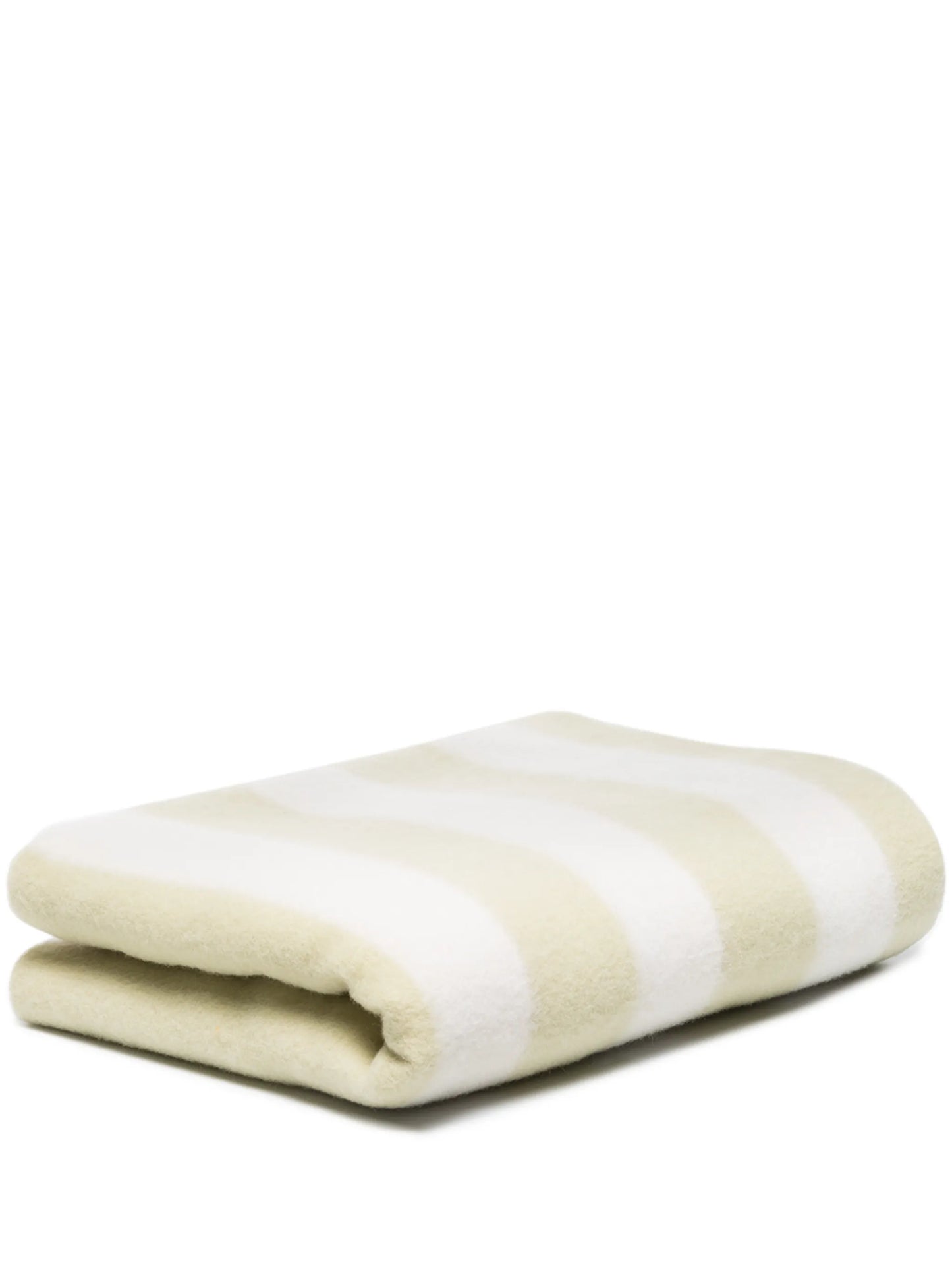 stripe pattern knit blanket