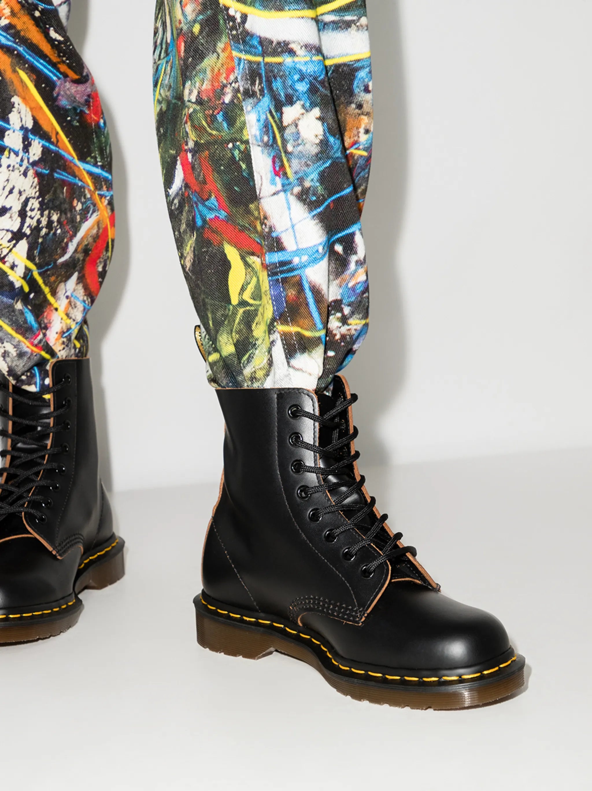 Vintage 1460 leather ankle boots