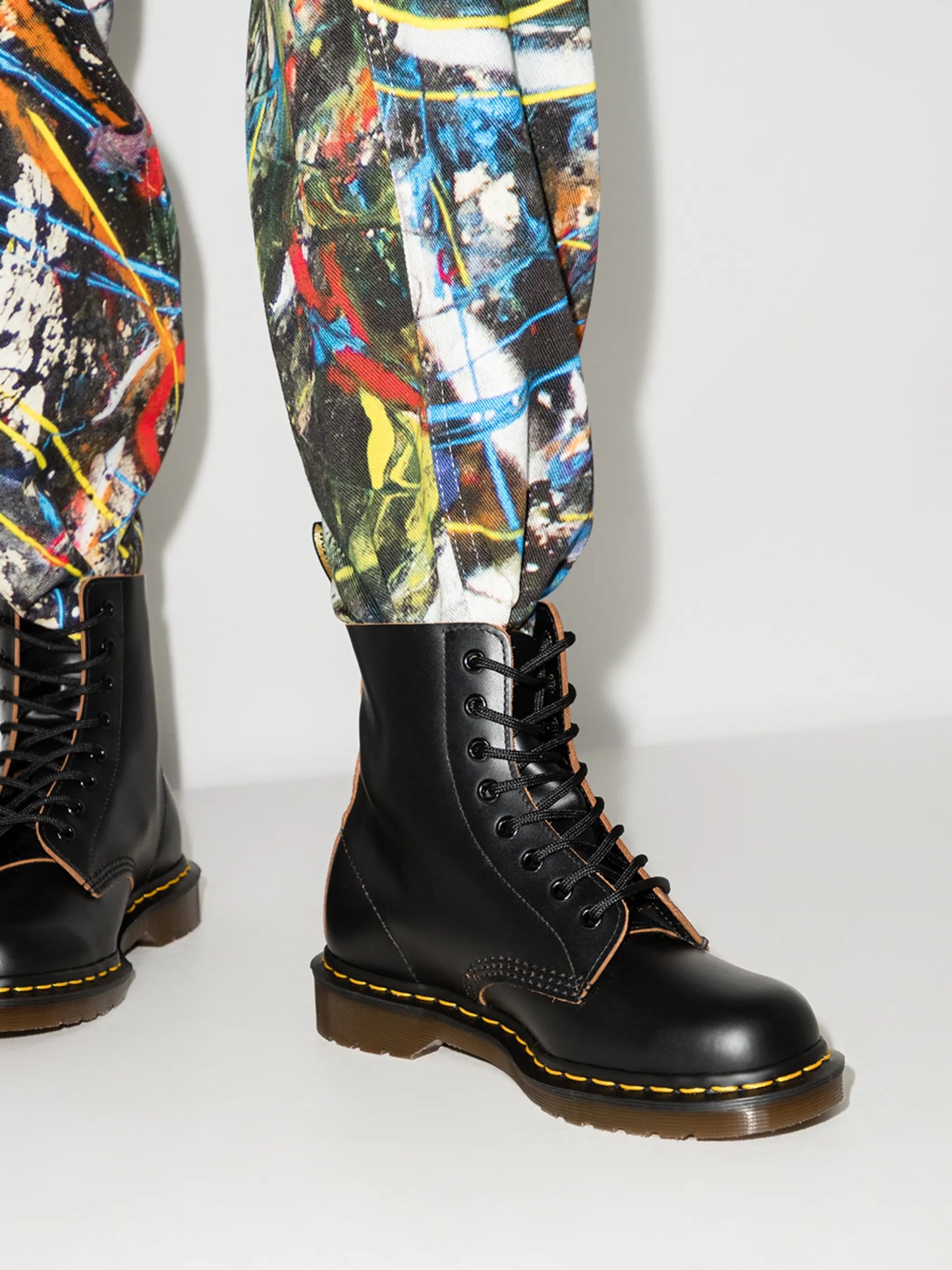 Vintage 1460 leather ankle boots
