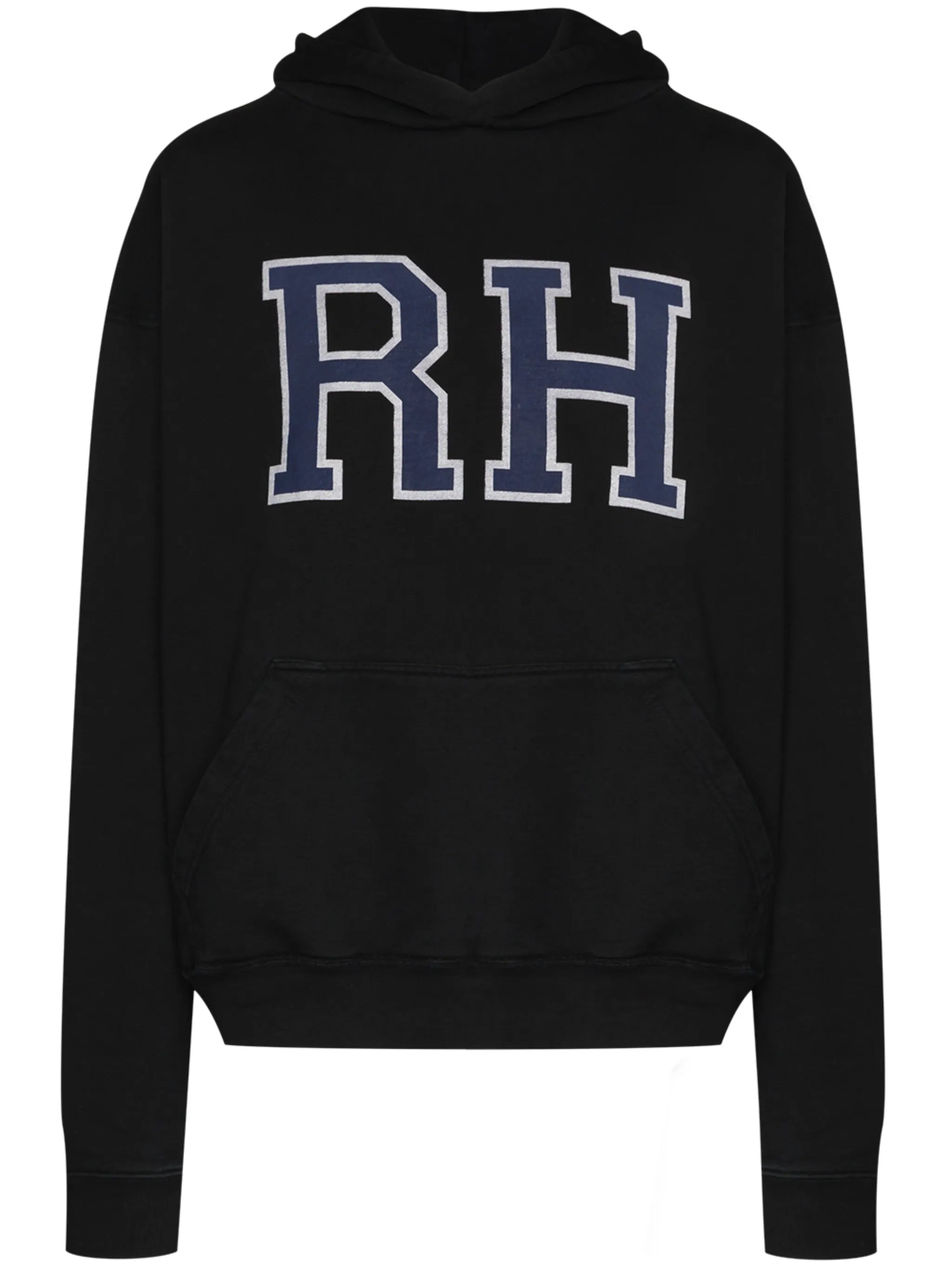 logo-print long-sleeve hoodie