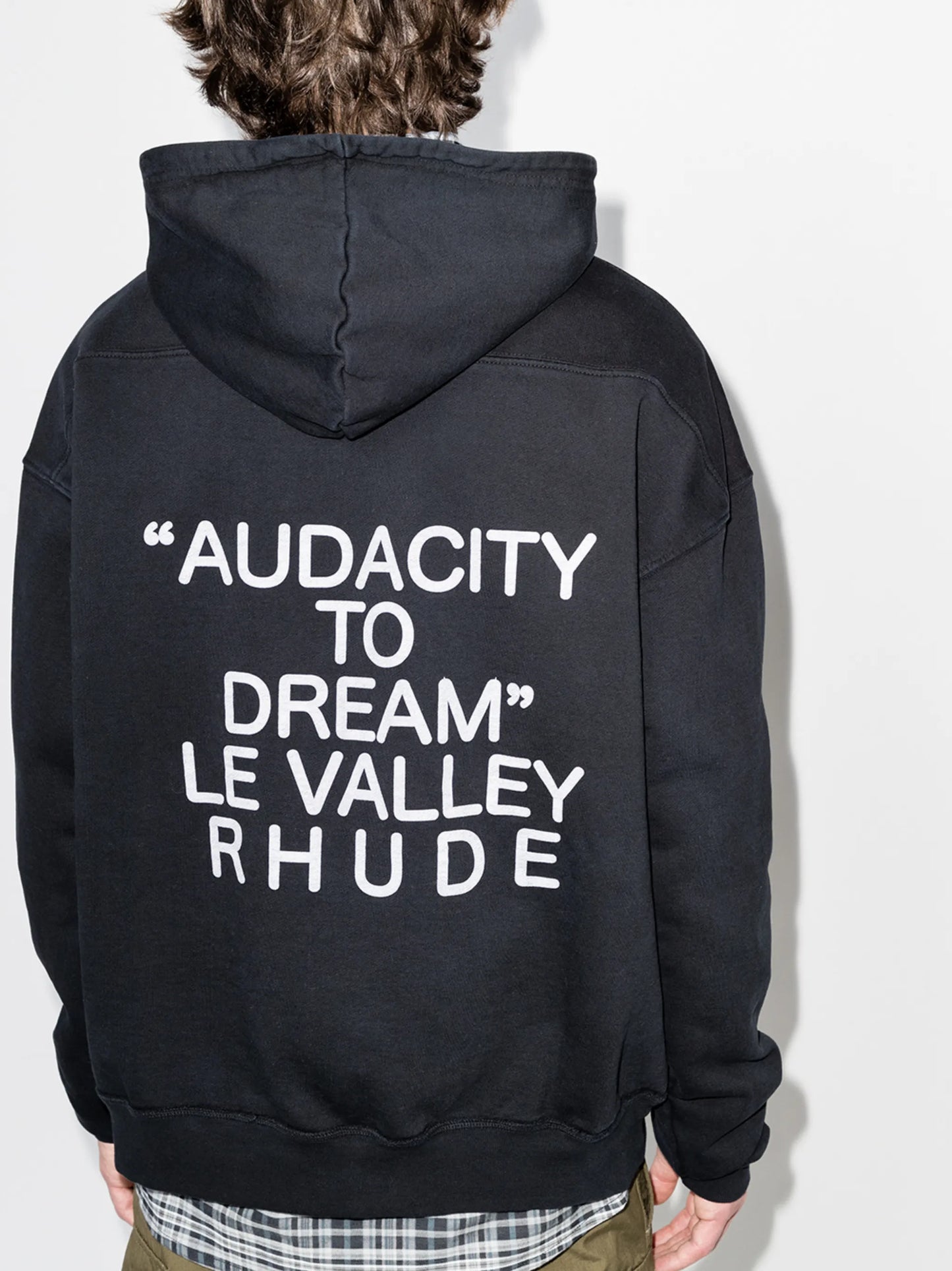 logo-print long-sleeve hoodie