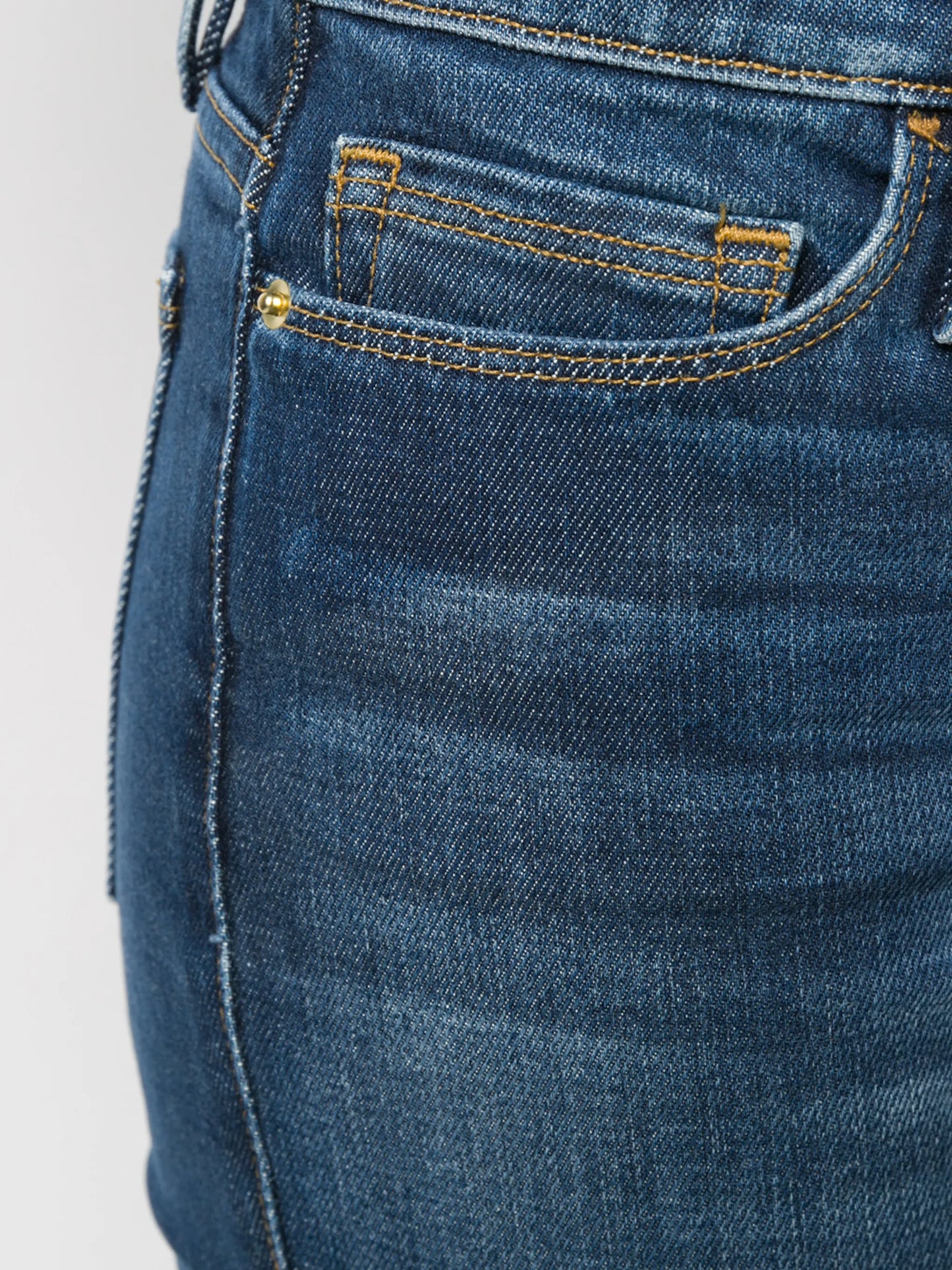 cropped slim-fit jeans