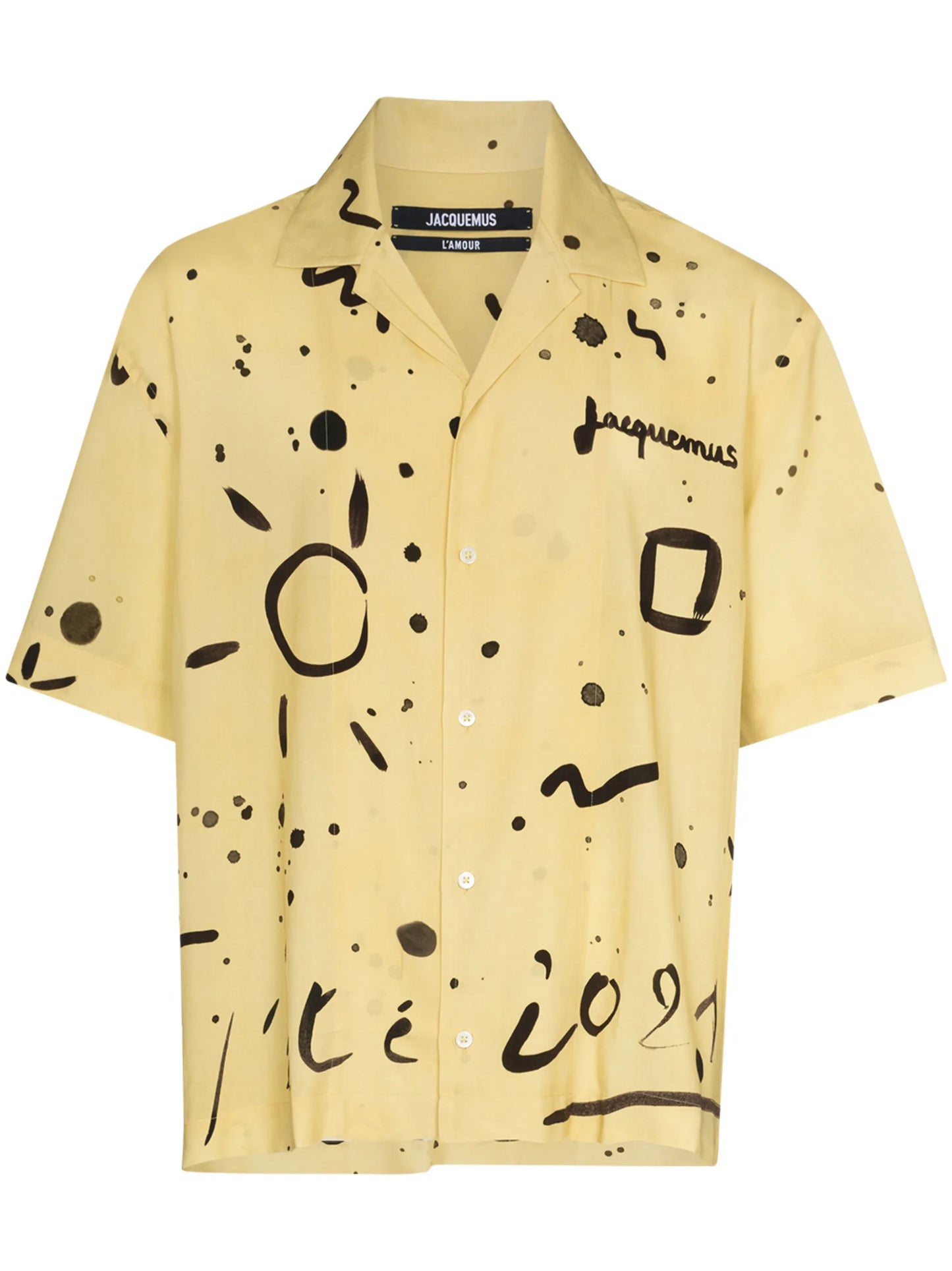 La Chemise Jean abstract-print shirt