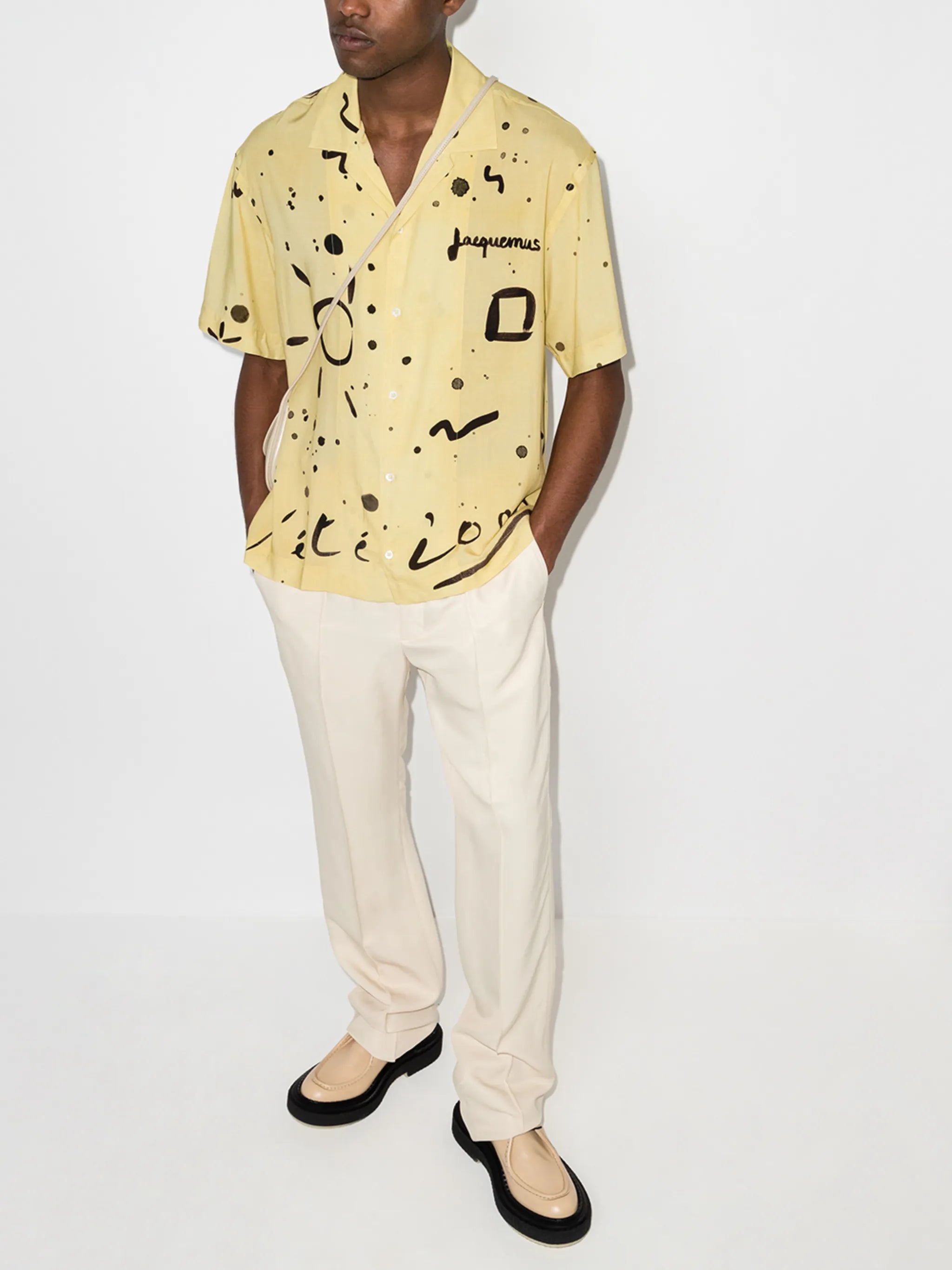 La Chemise Jean abstract-print shirt