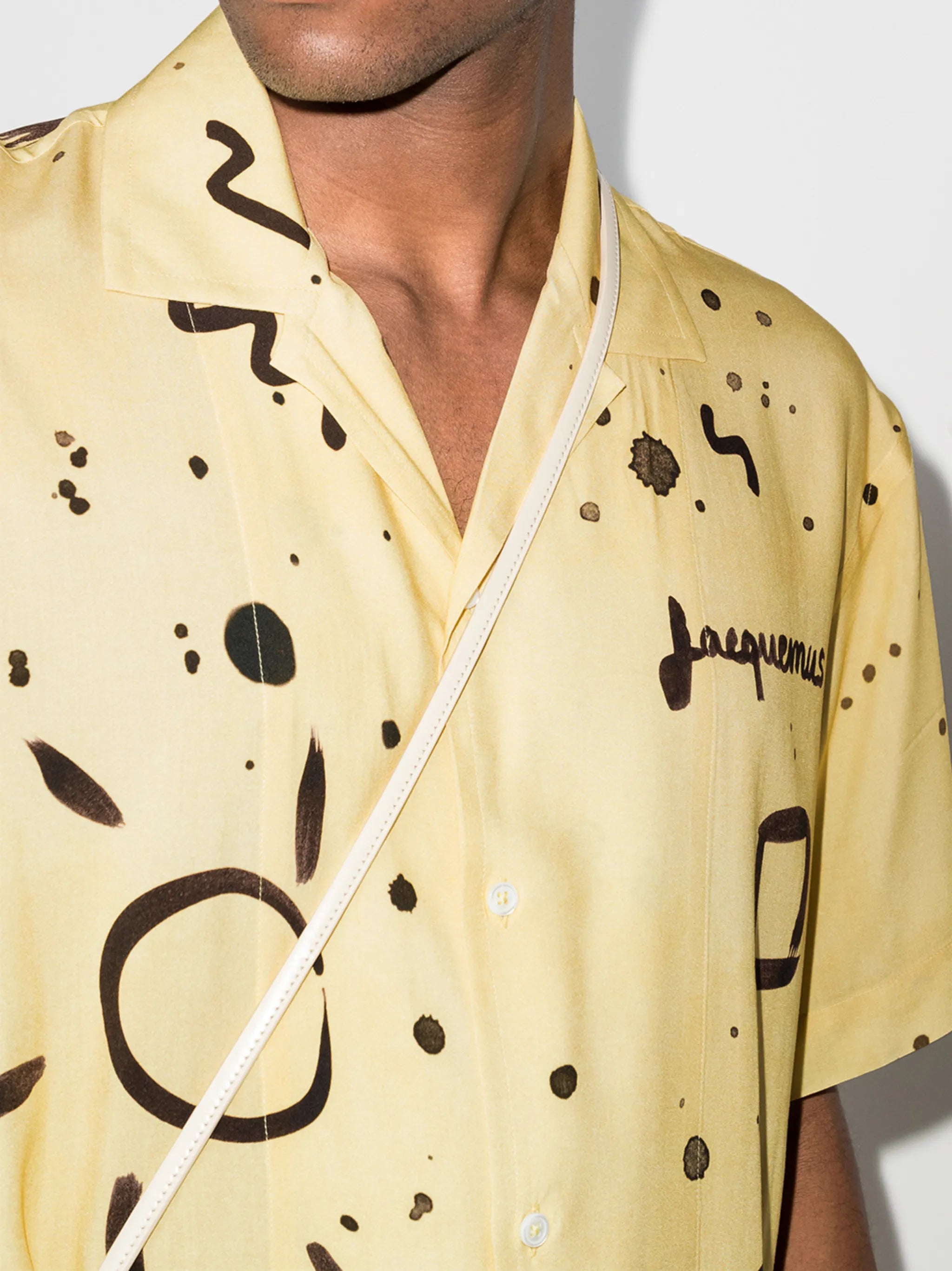 La Chemise Jean abstract-print shirt