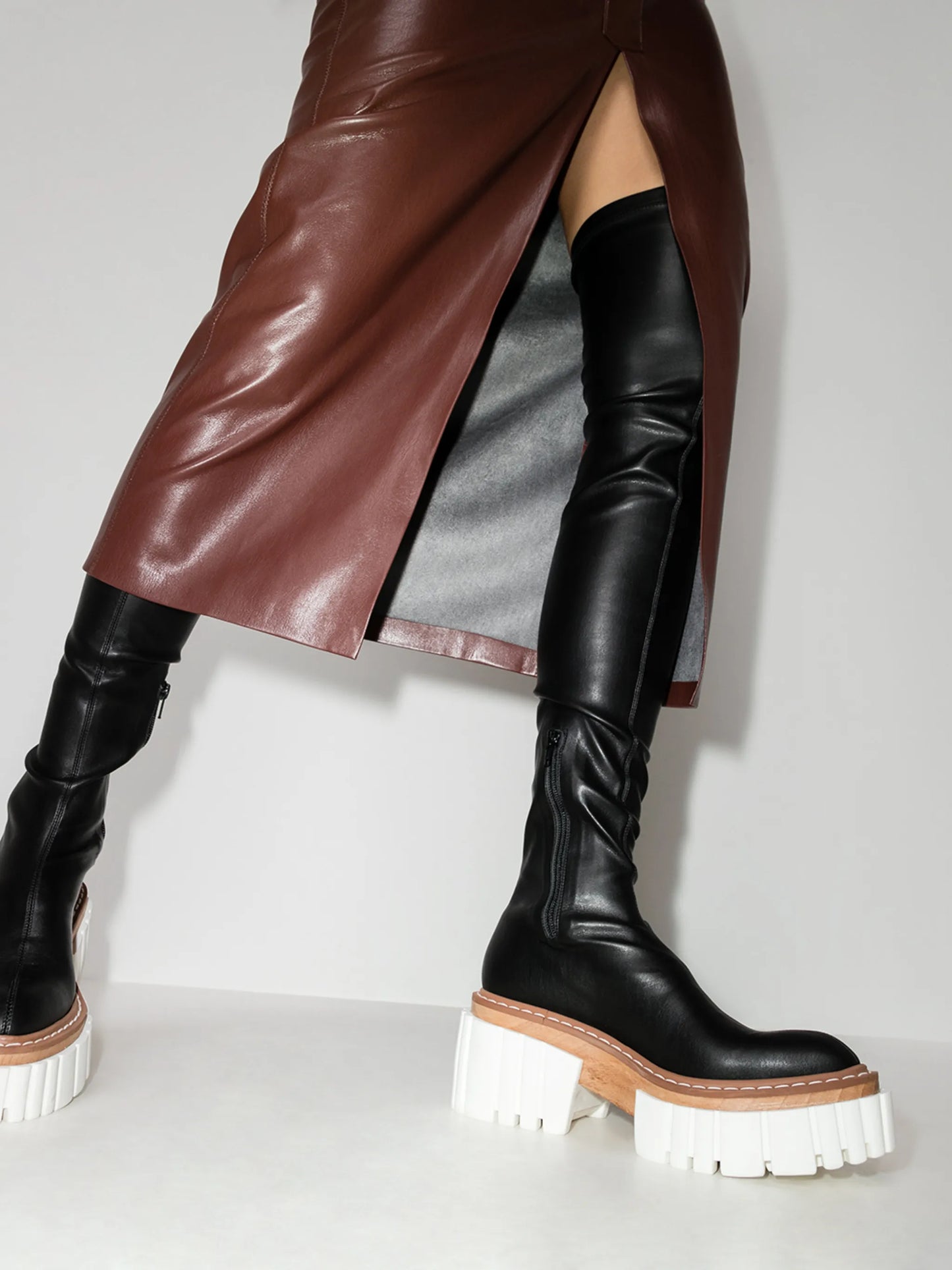 Emilie 75mm thigh-high boots