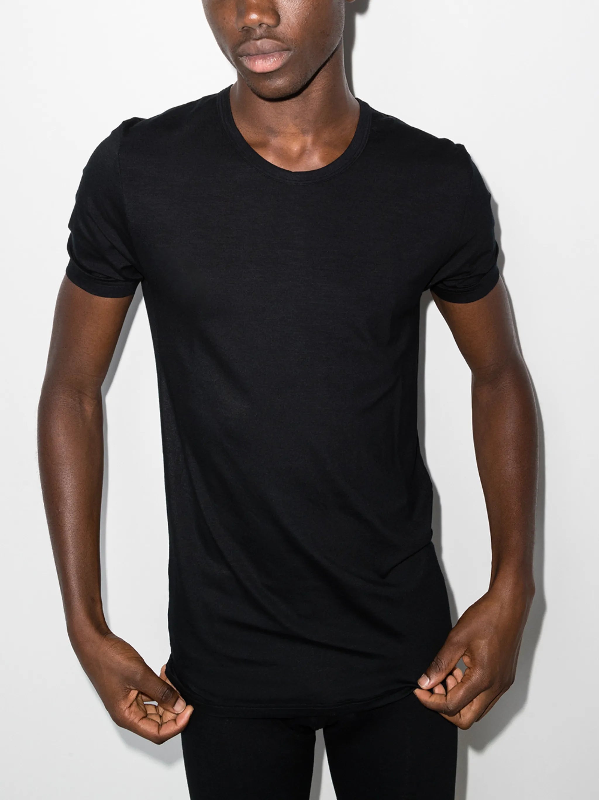 slim-fit crew-neck T-shirt