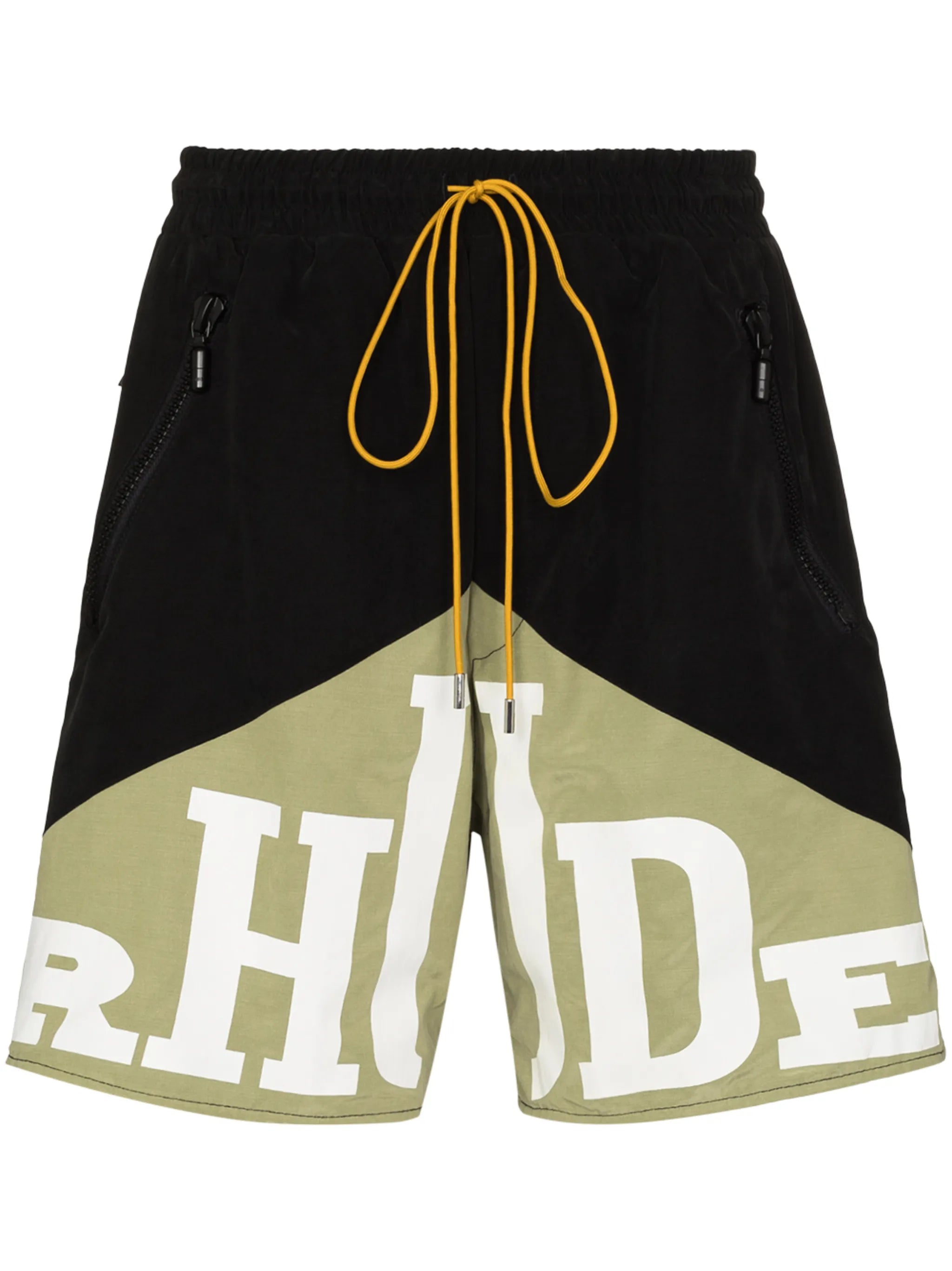 Yatching logo print track shorts