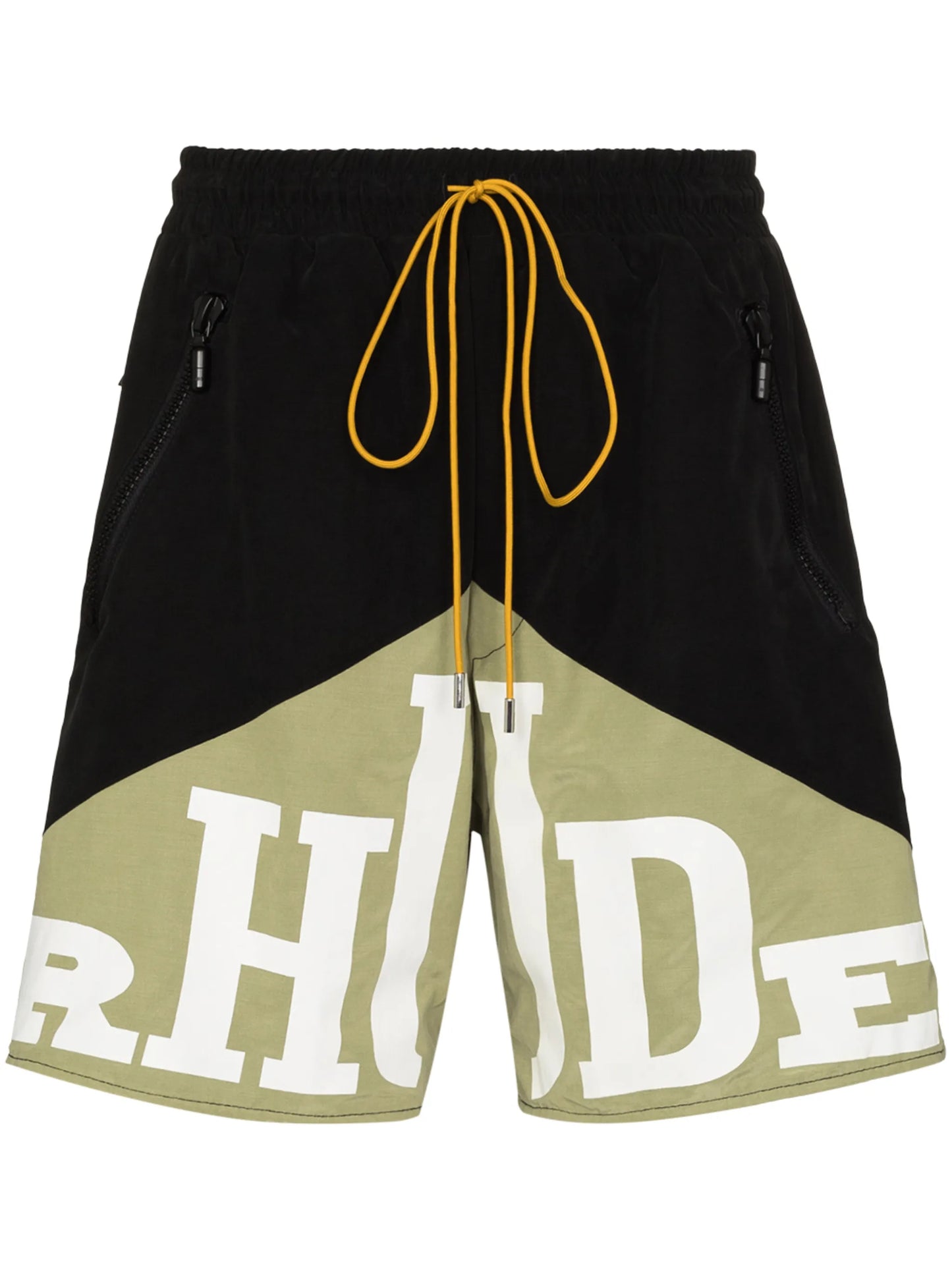 Yatching logo print track shorts