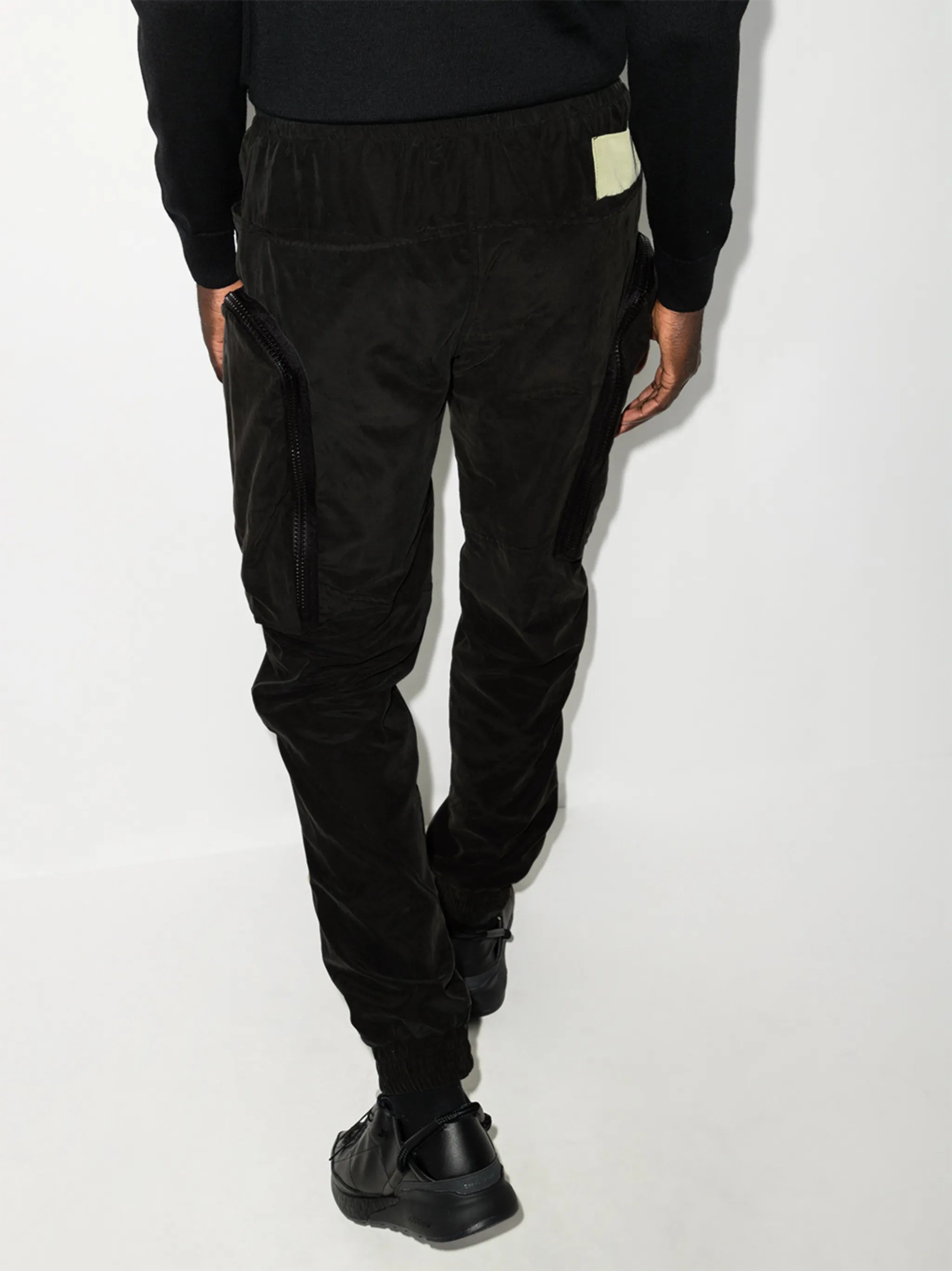 Yatching dual-panel track pants