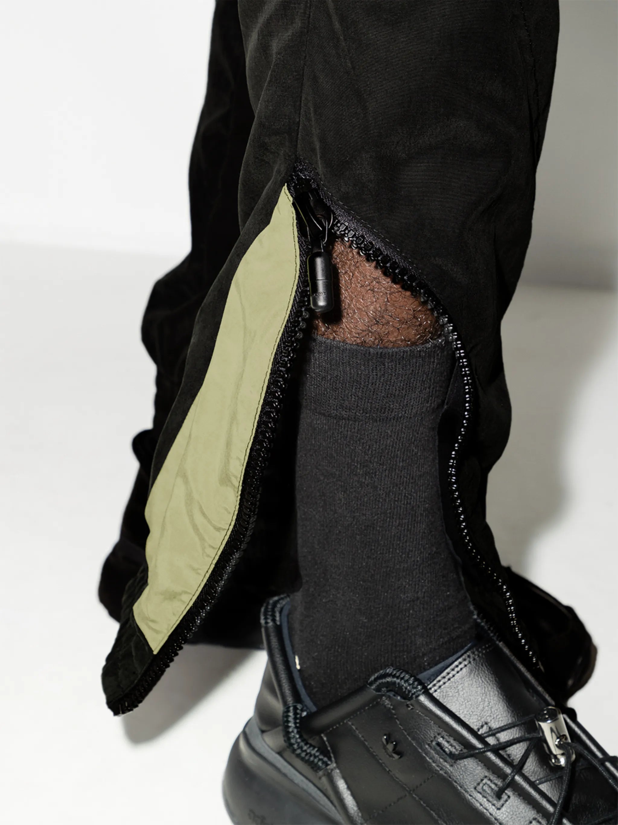 Yatching dual-panel track pants
