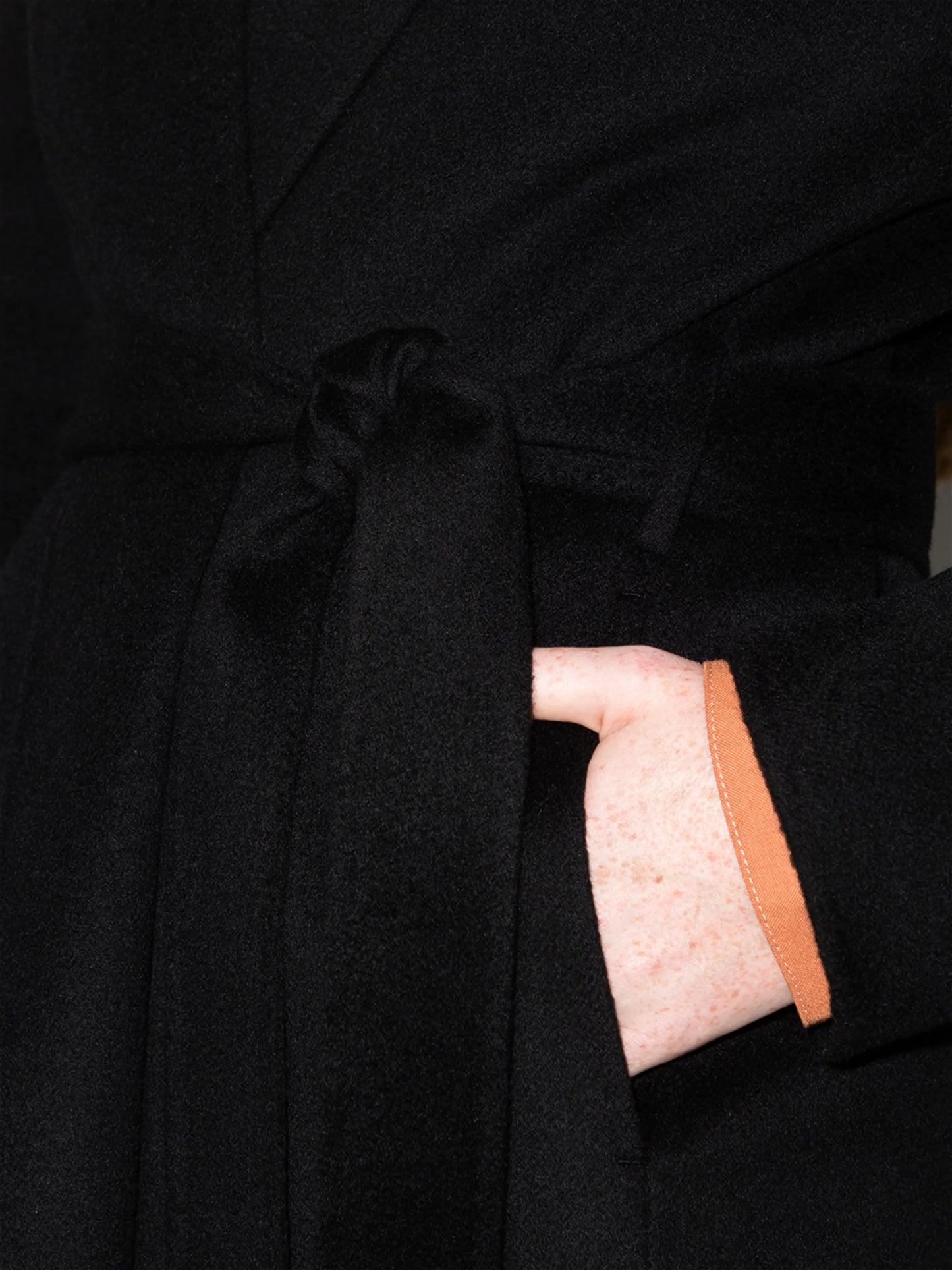 Cenda belted coat