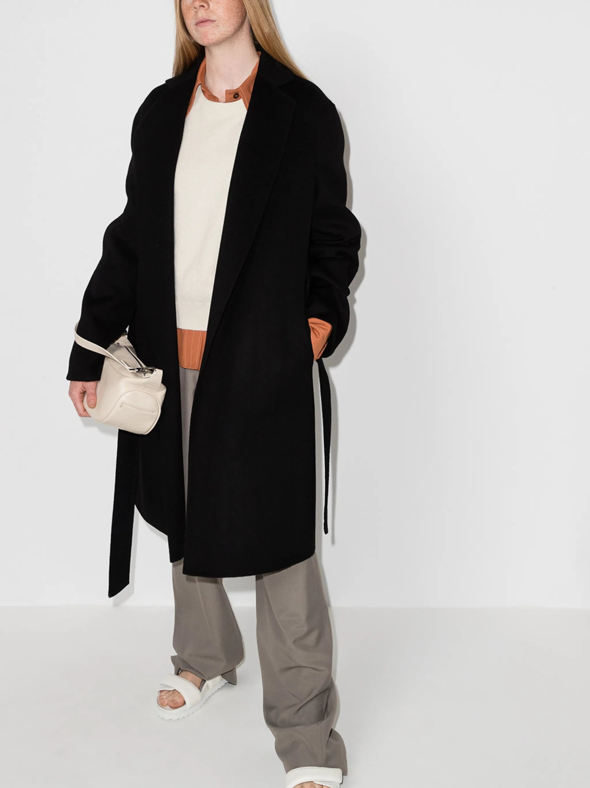 Cenda belted coat
