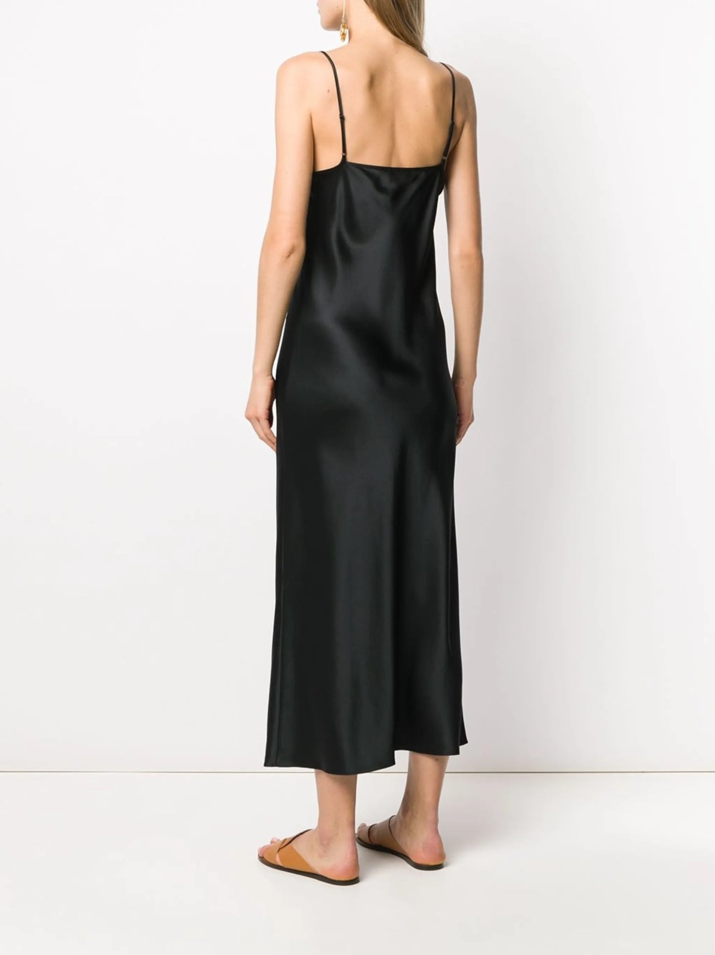 Clea V-neck slip dress