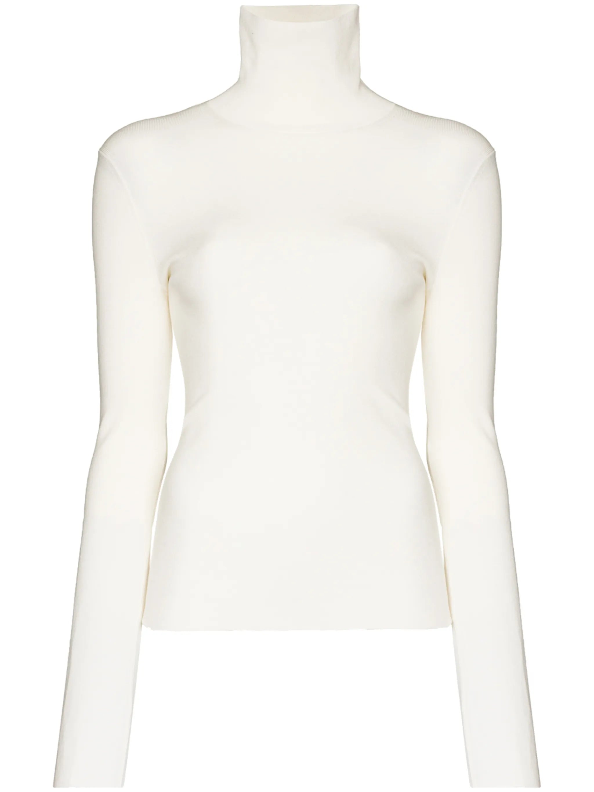 roll neck knitted jumper