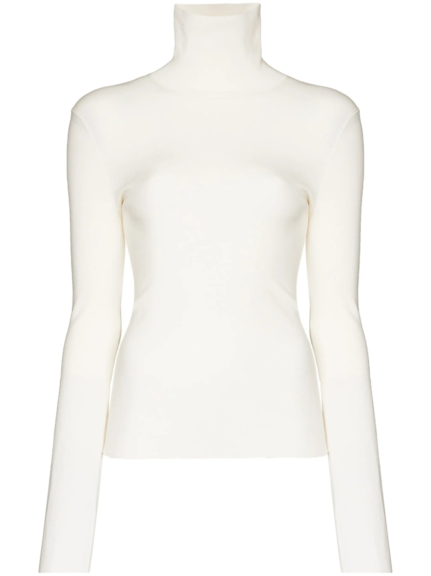 roll neck knitted jumper