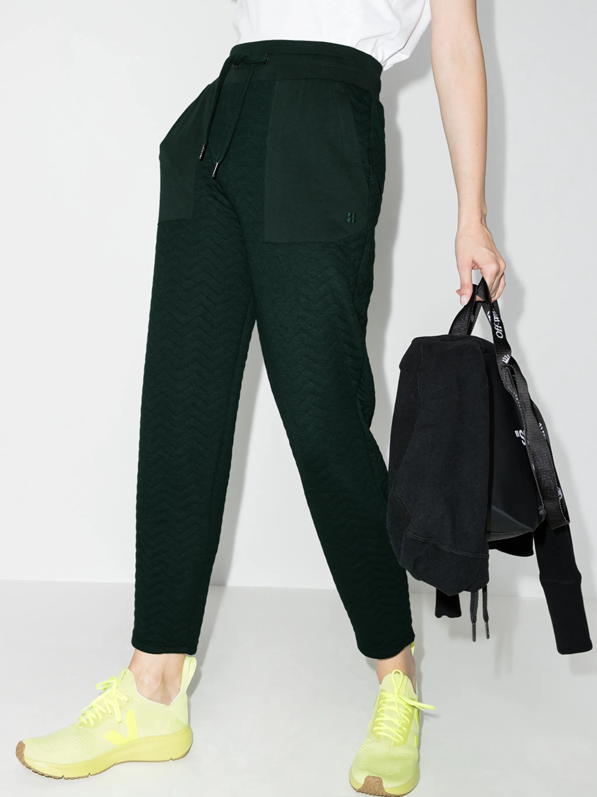 Ramble quilted track pants