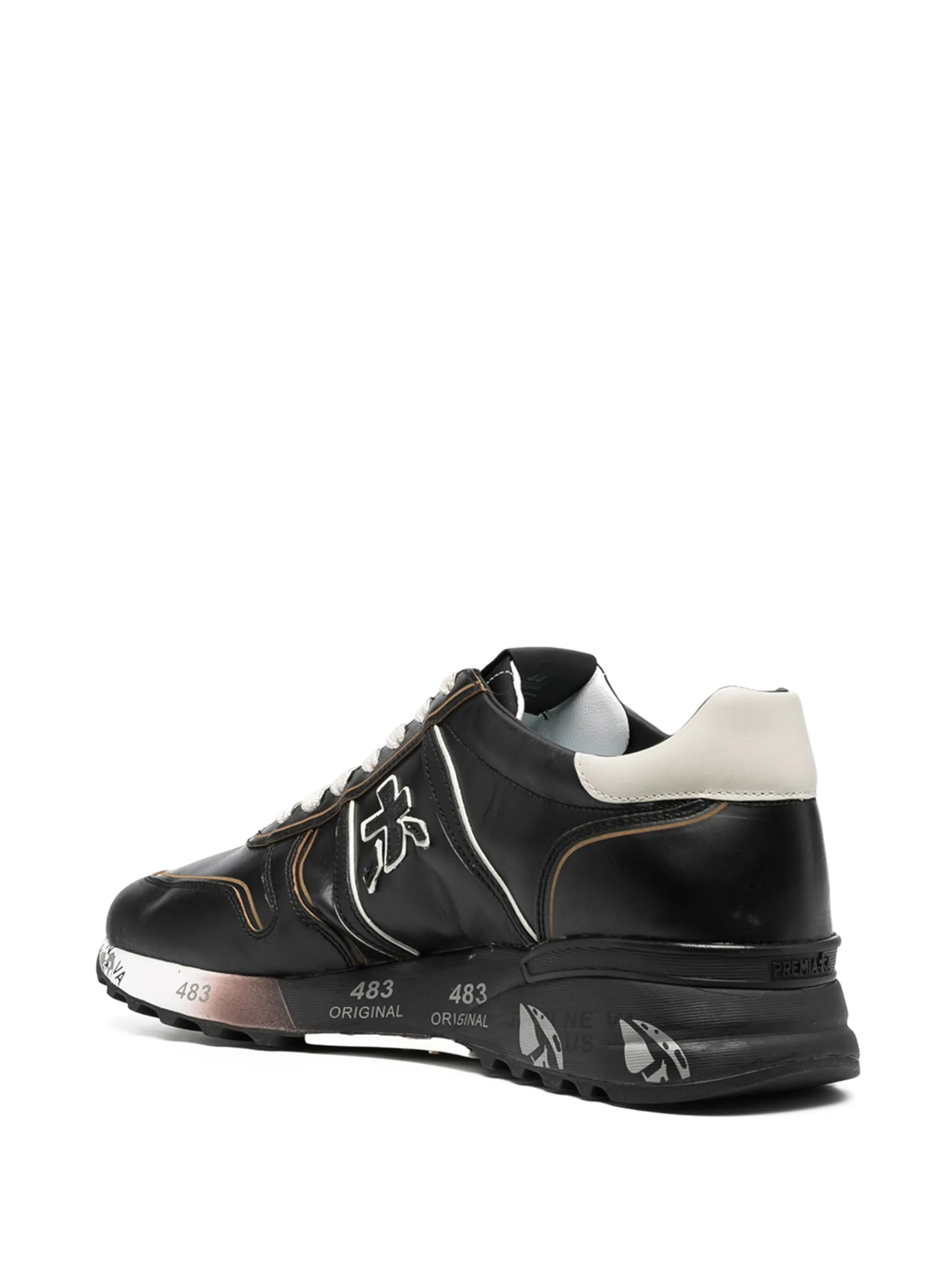 Lander leather sneakers