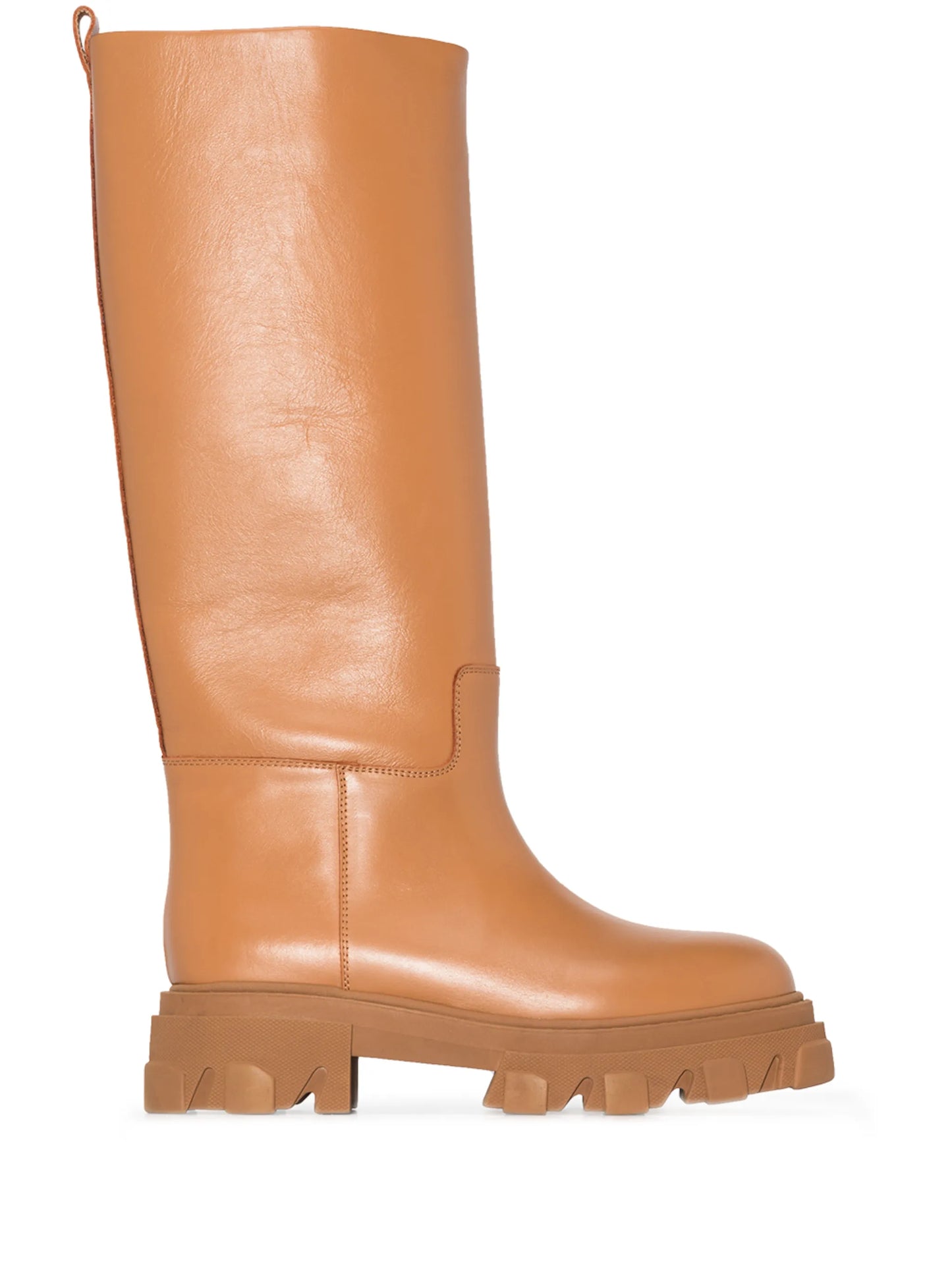 x Pernille Teisbaek 07 leather knee-high boots
