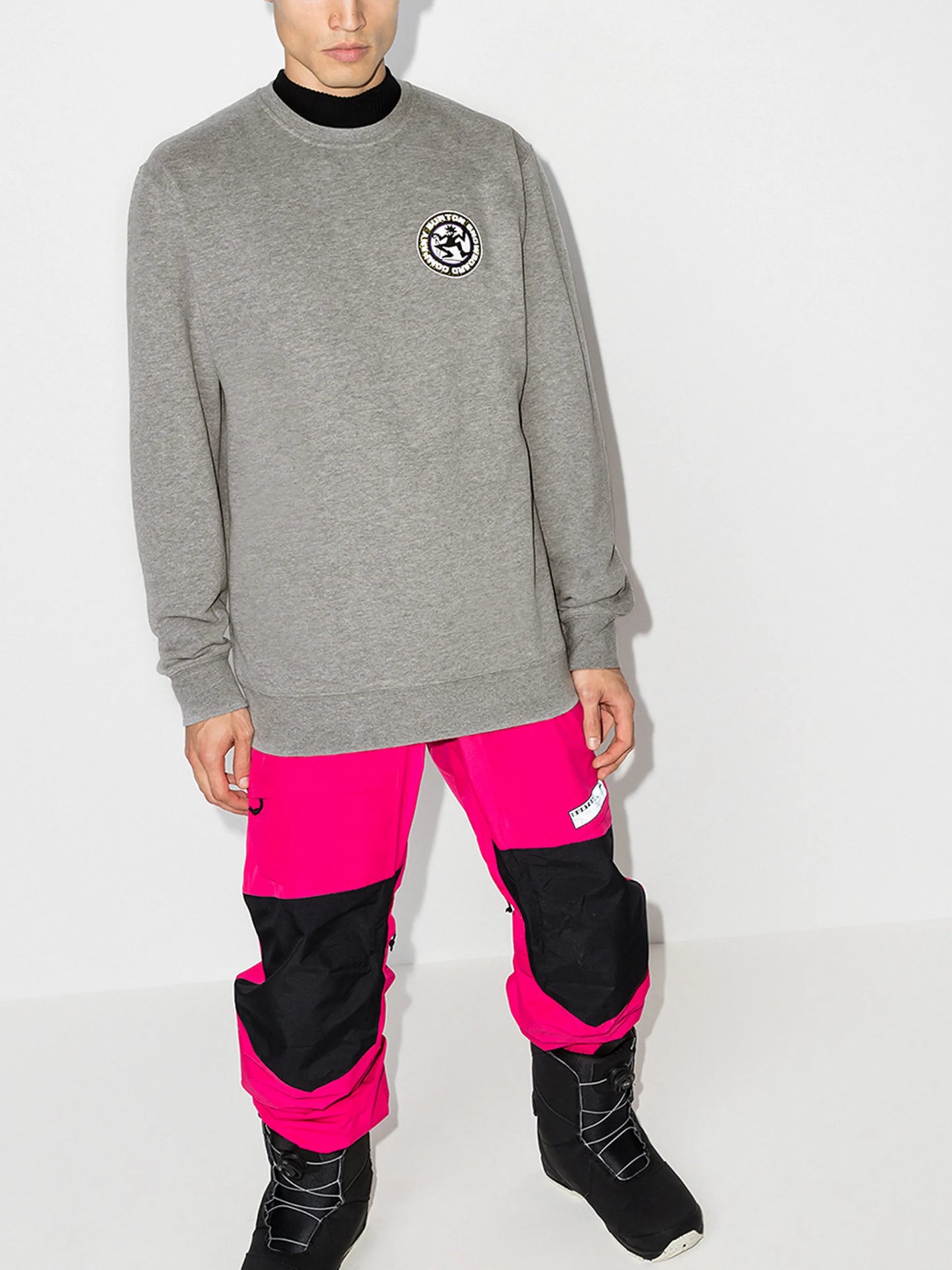 logo print sweatshirt