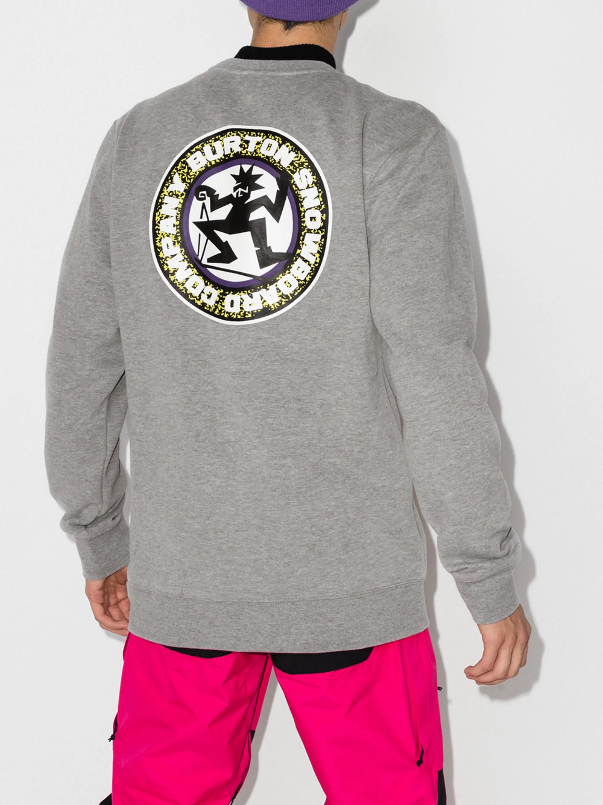 logo print sweatshirt