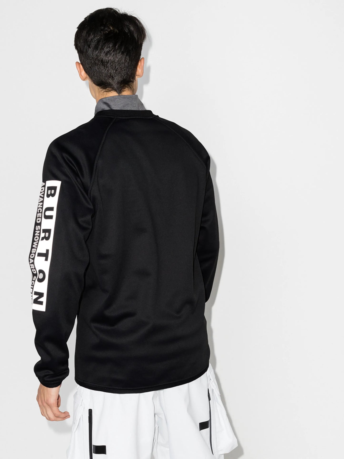 logo print sweatshirt