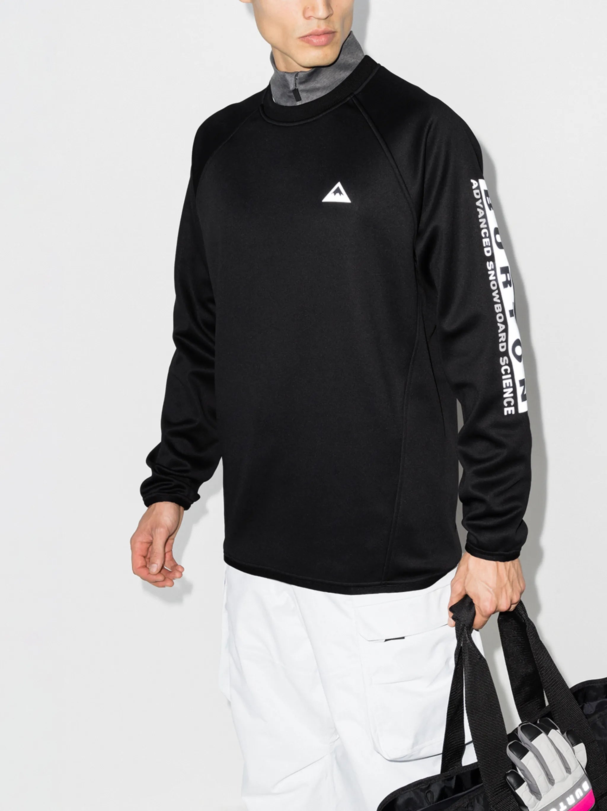 logo print sweatshirt