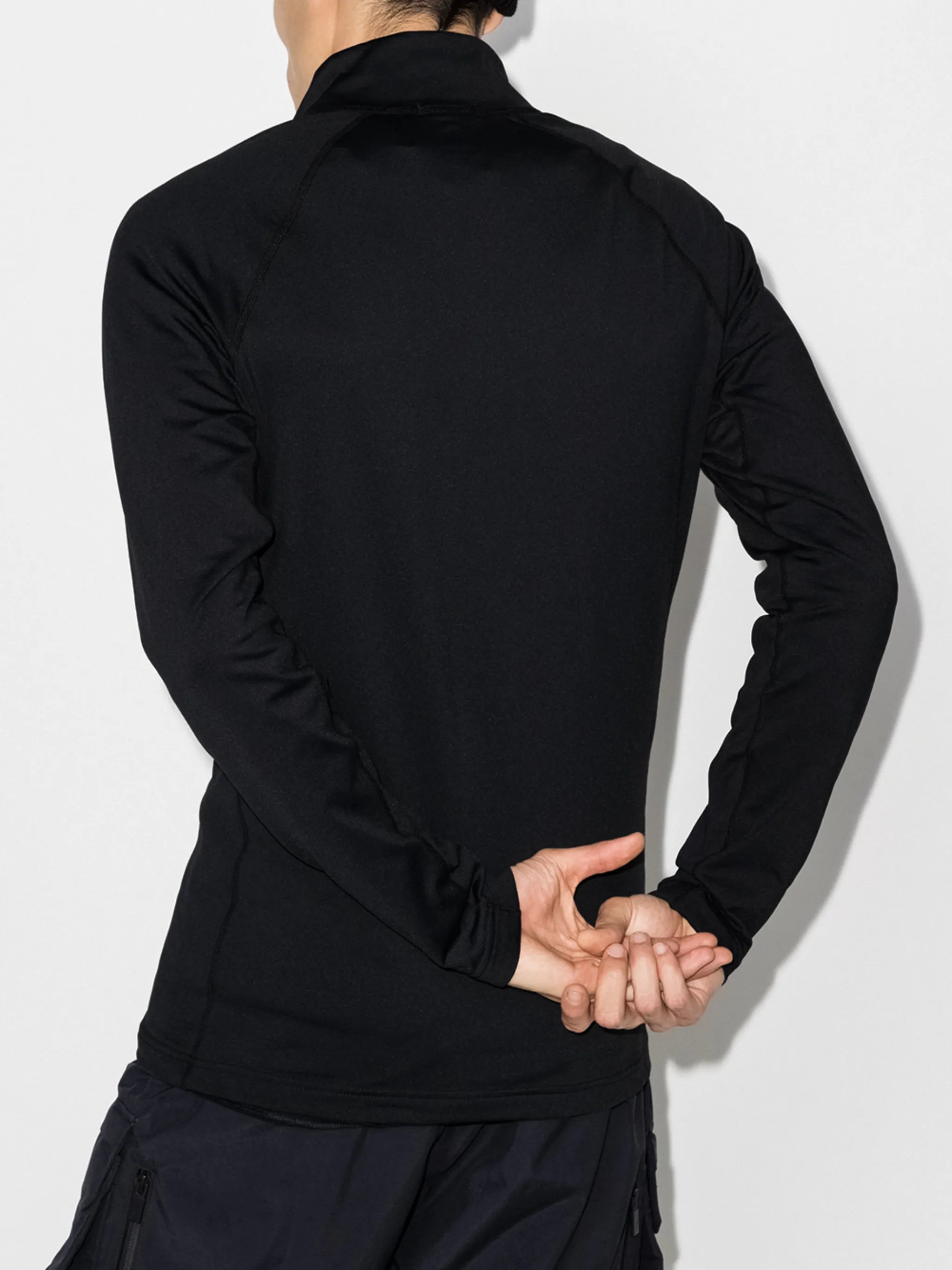 half-zip base layer top
