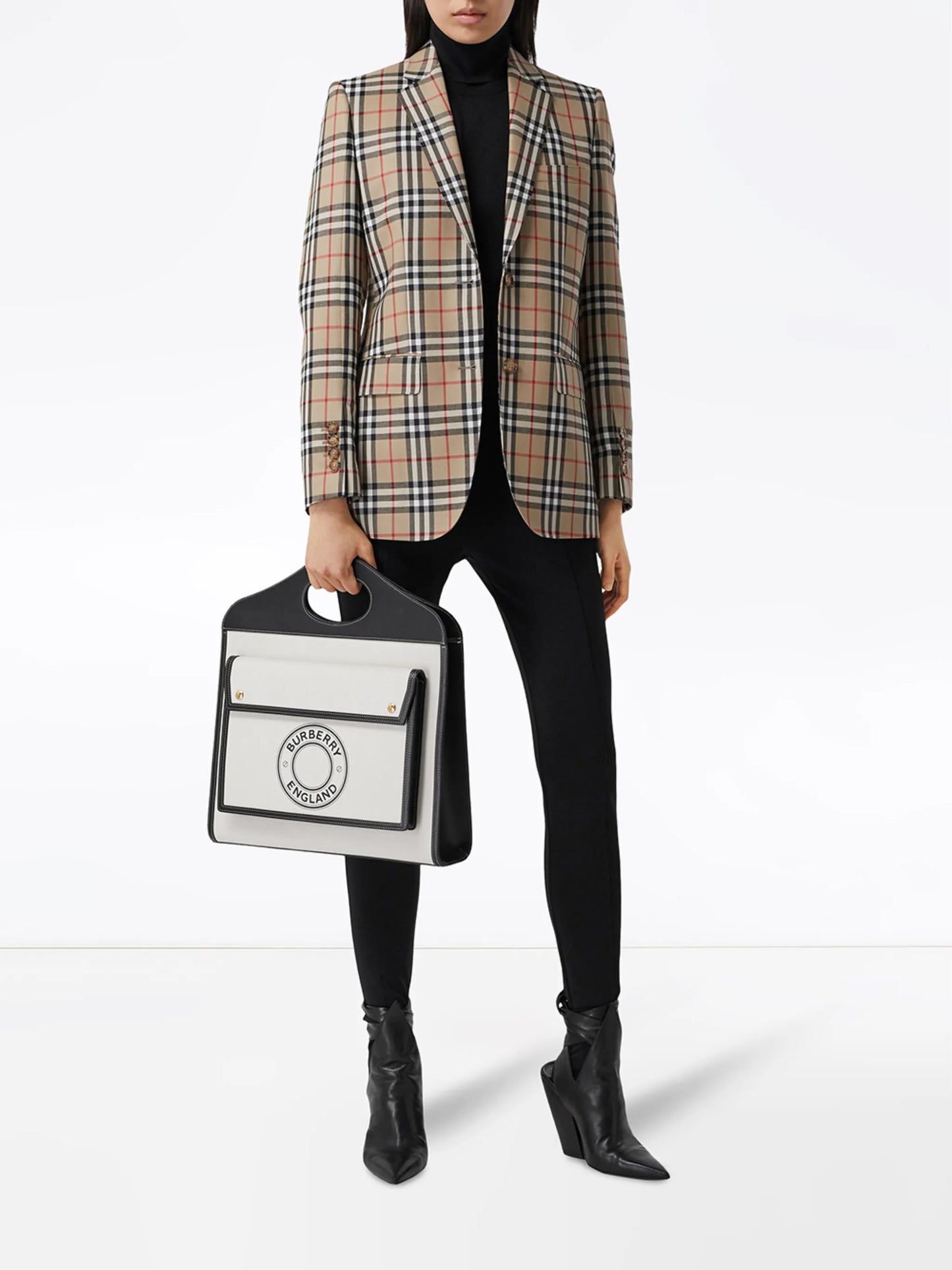 Vintage Check blazer jacket